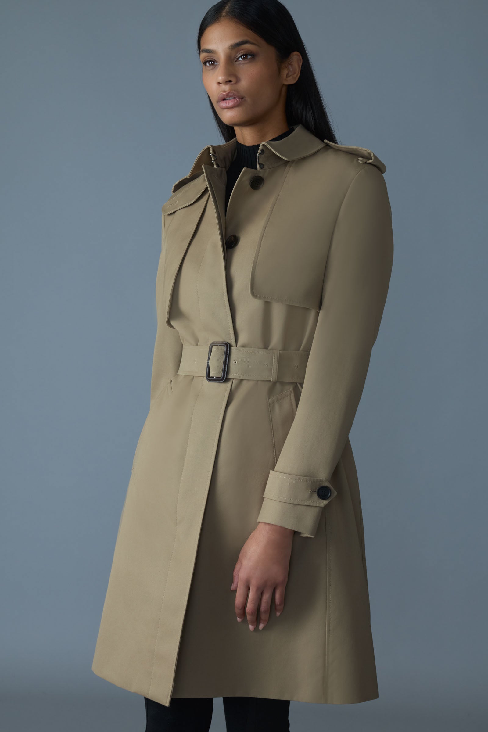 WINN-Z 2-in-1 classic trench coat for women | Mackage® US