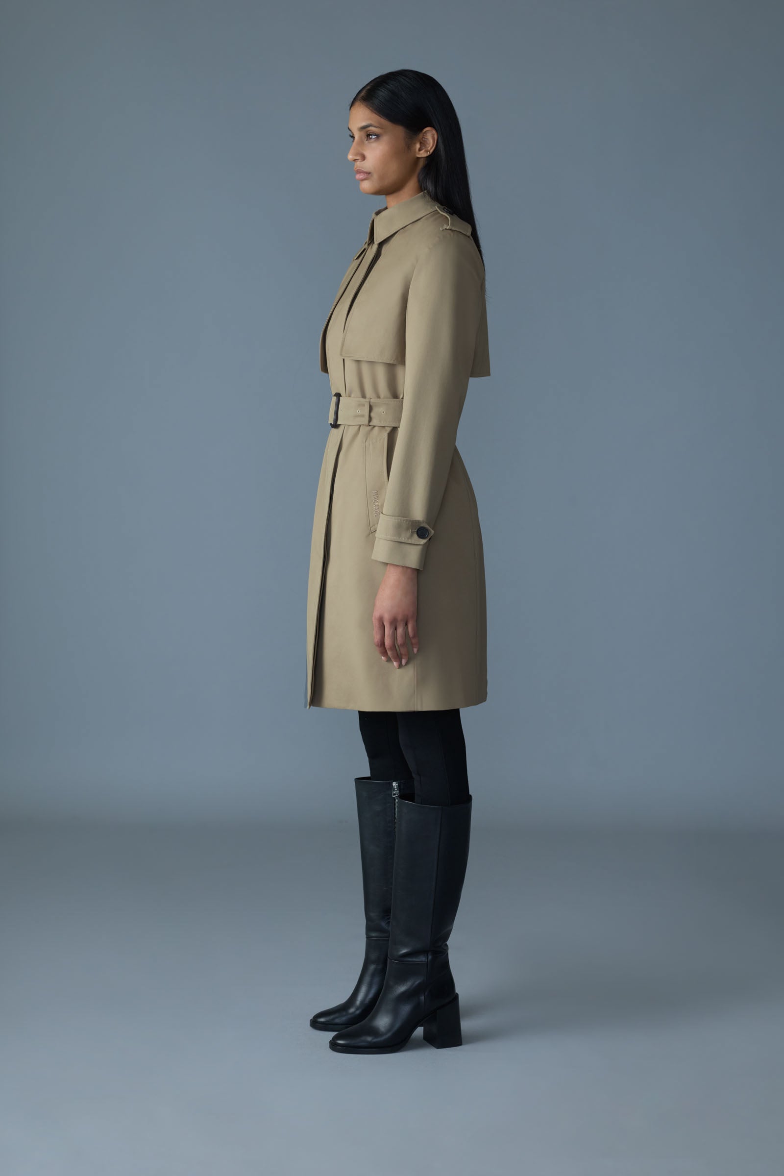 Winn 2-in-1 classic trench coat for women | Mackage® US