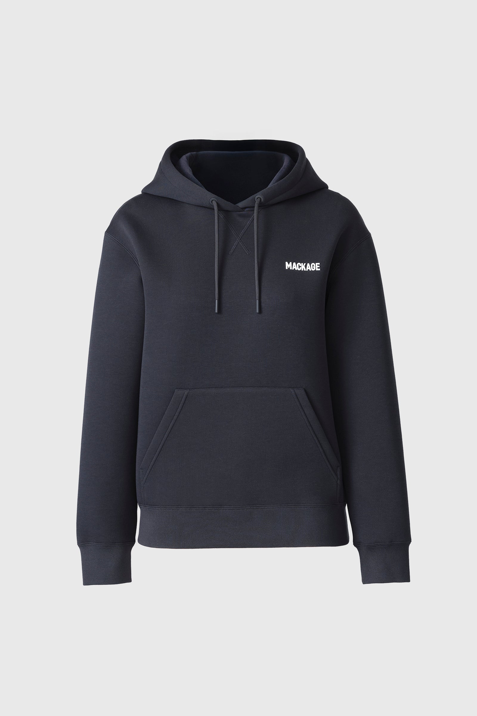 ZOSIA-Z Double-Face Jersey Logo Hoodie for Women | Mackage® US