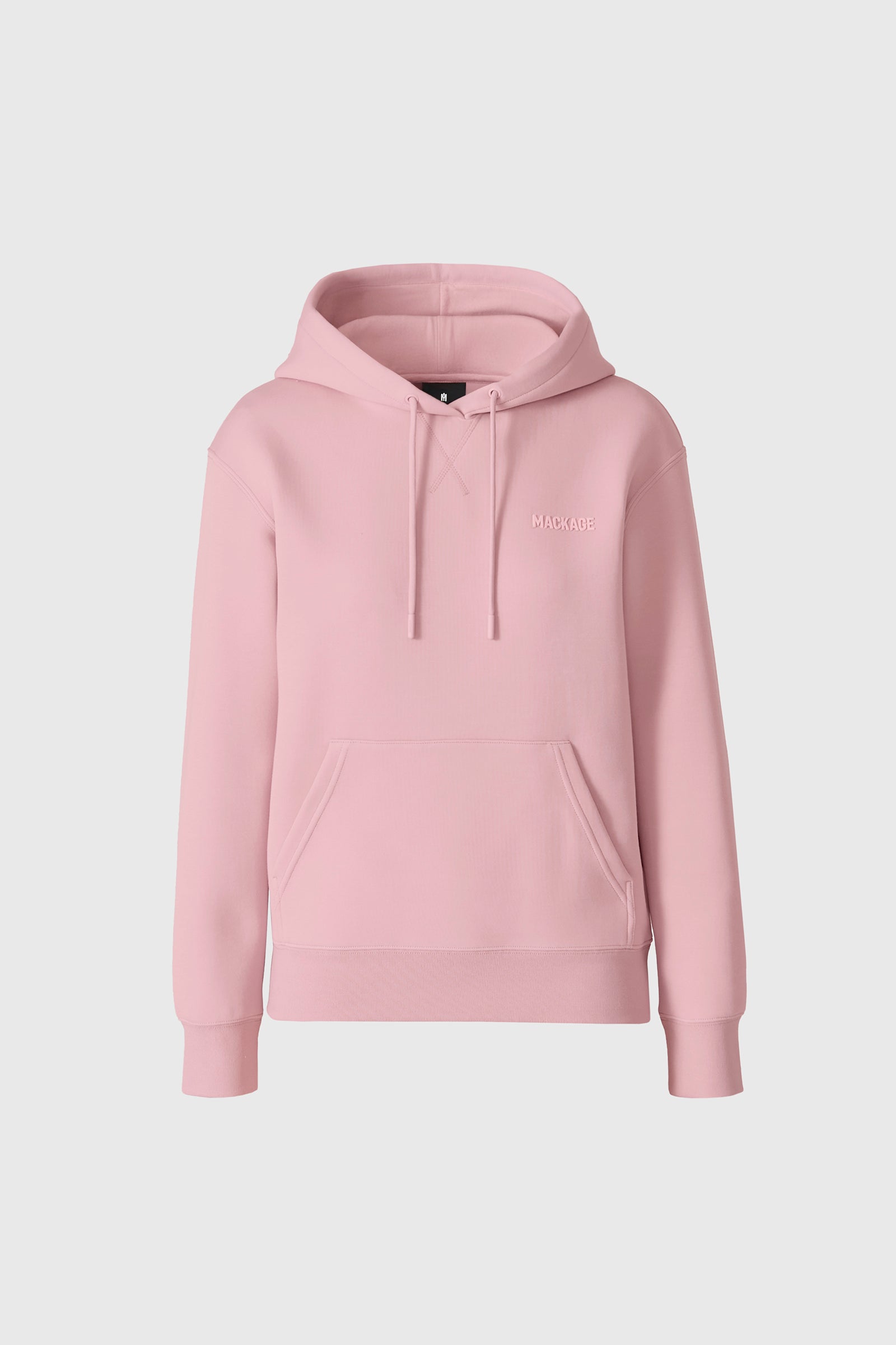 NiziU フーディ/PINK 【M】 ZOSIA-Z Double-Face Jersey Logo Hoodie for Women | Mackage® US