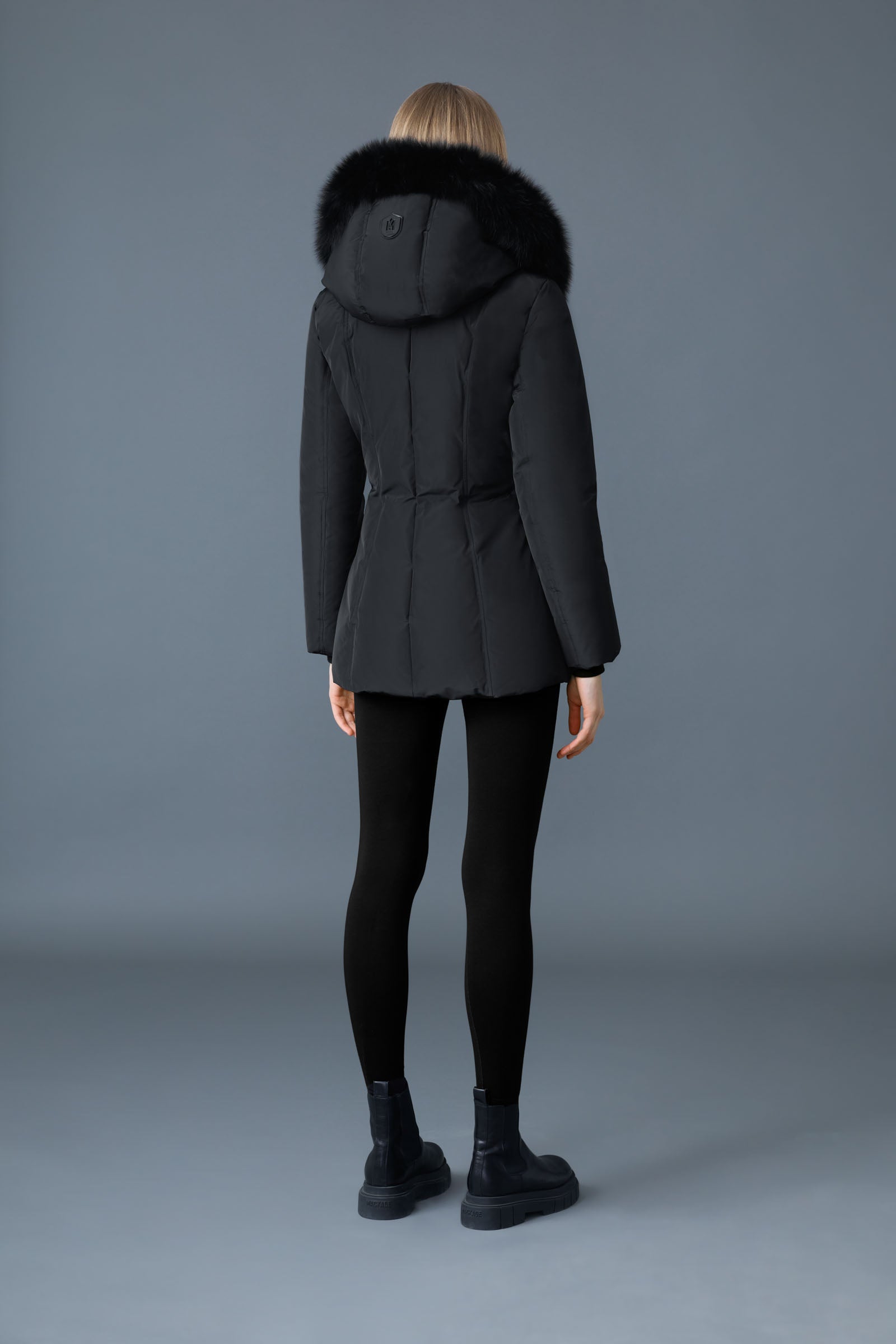 M.　neighborhood BAL/E-COAT L 20aw Long puffer winter coat with hood - Black - Sz. 40-64
