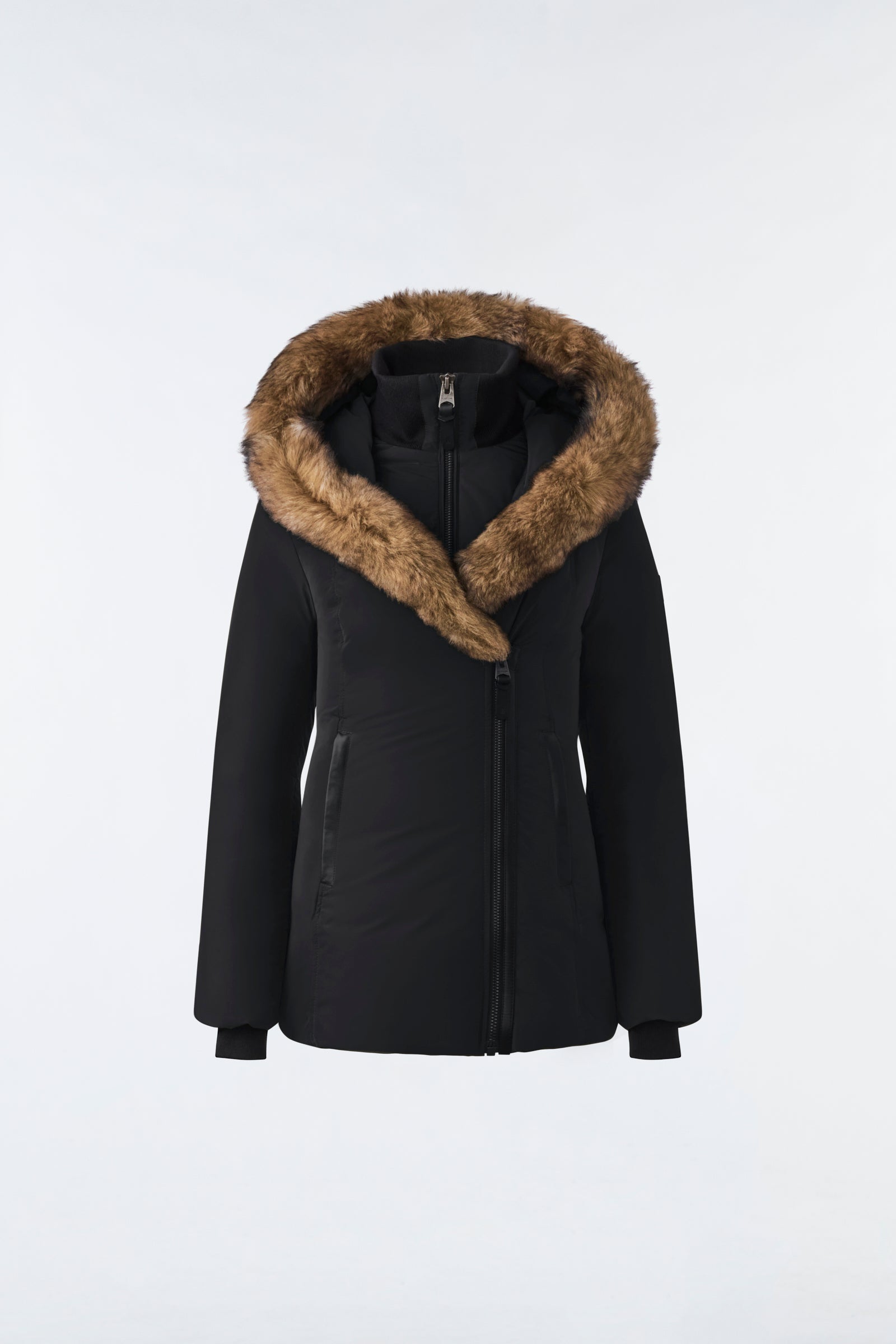 Adali, Down coat with sheepskin Signature Mackage Collar for Adali, Down coat with sheepskin Signature Mackage Collar for