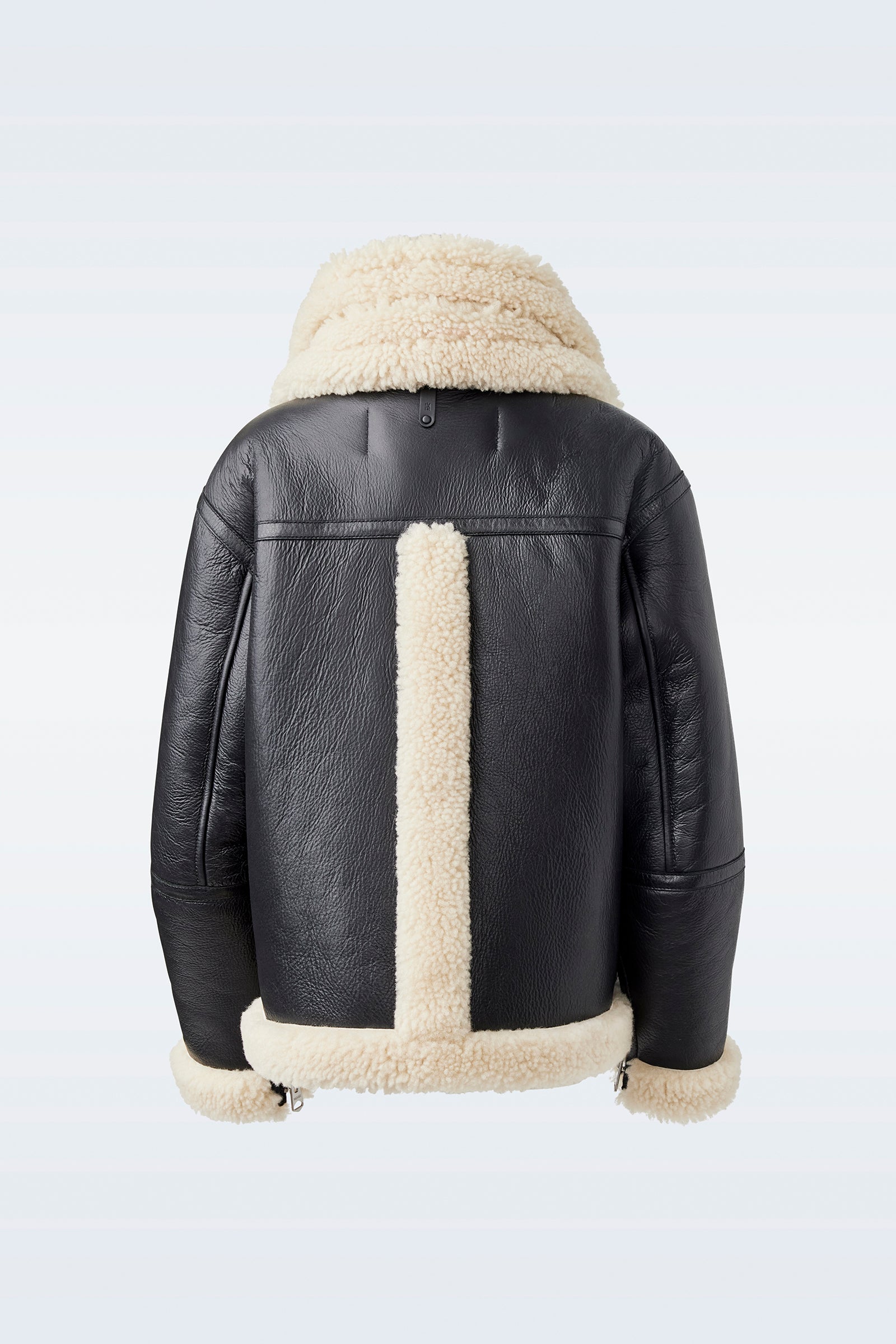 Boxy Shearling Aviator Jacket - Women - Ready-to-Wear