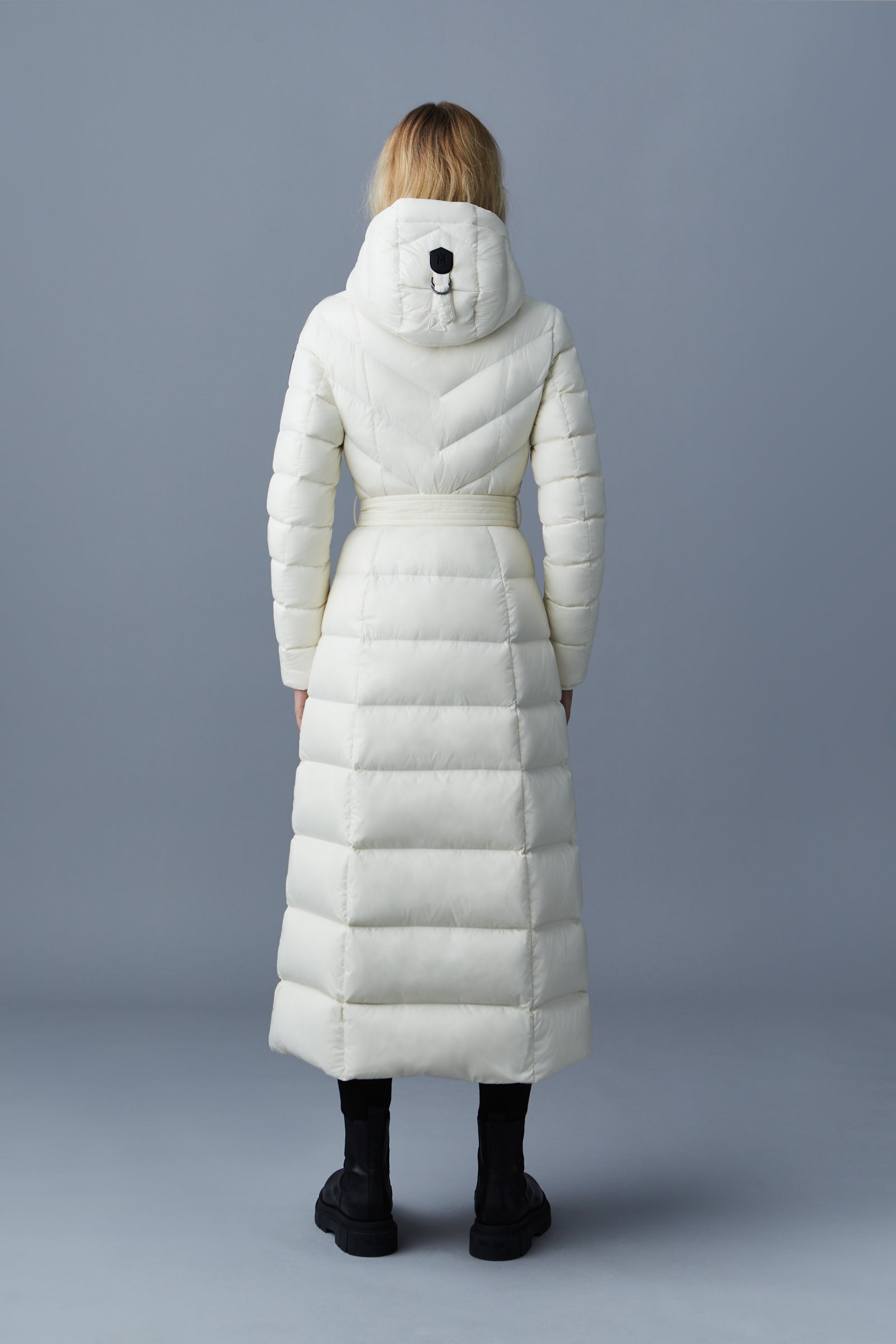 Calina, Lustrous down maxi coat for ladies | Mackage® US