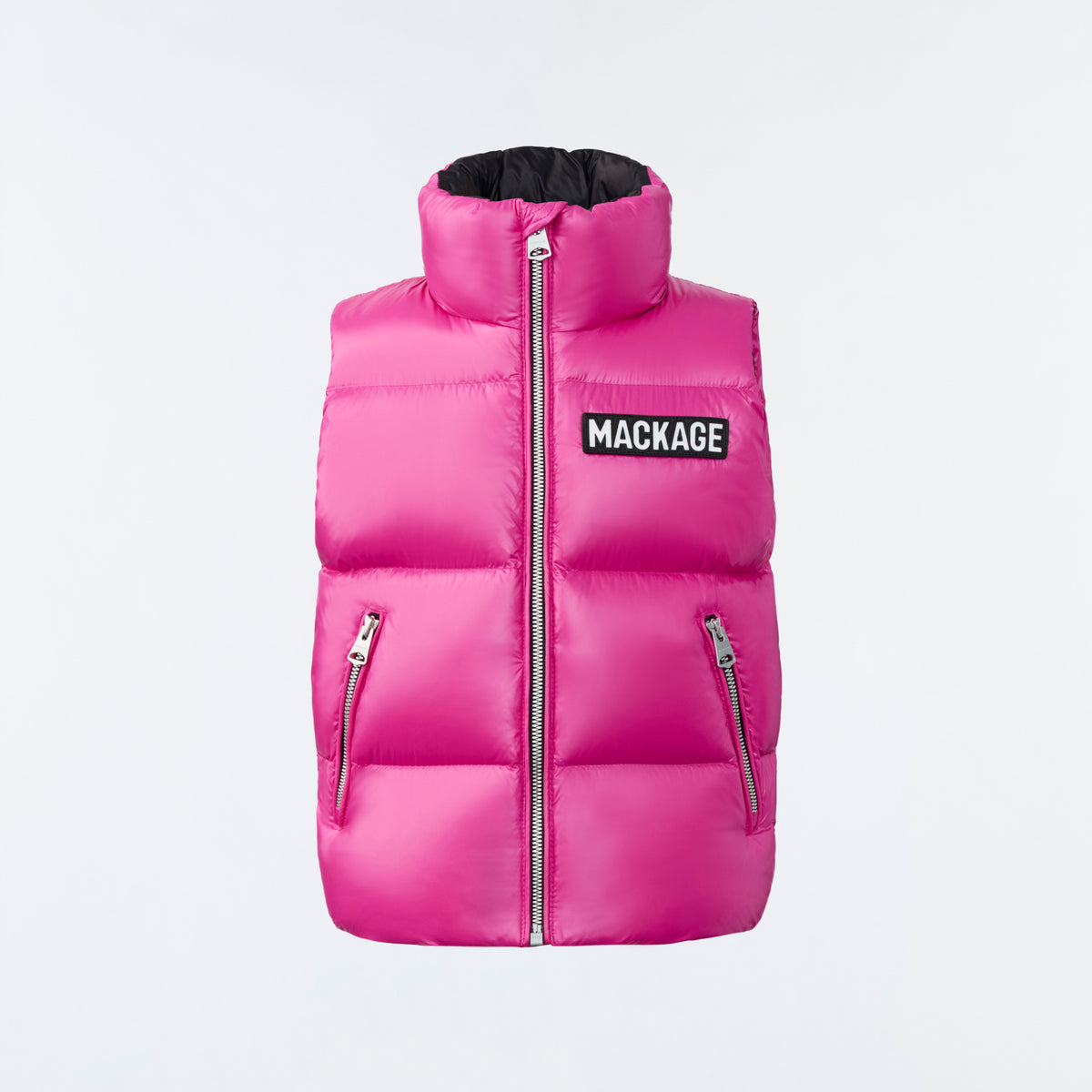 Charlee Lustrous light down puffer vest for kids 8 14 years Mackage US