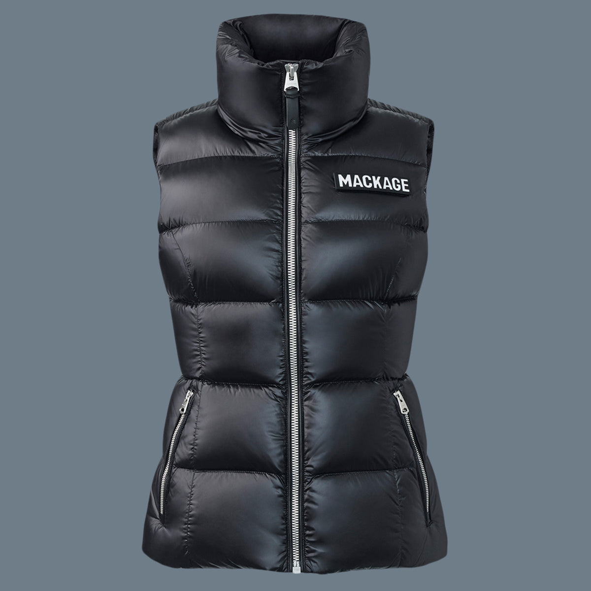 Chaya Lustrous light down vest for ladies Mackage US