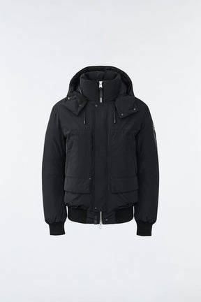 Dixon 2 in 1 Nordic Tech down bomber with blue fox fur for men Mackage US