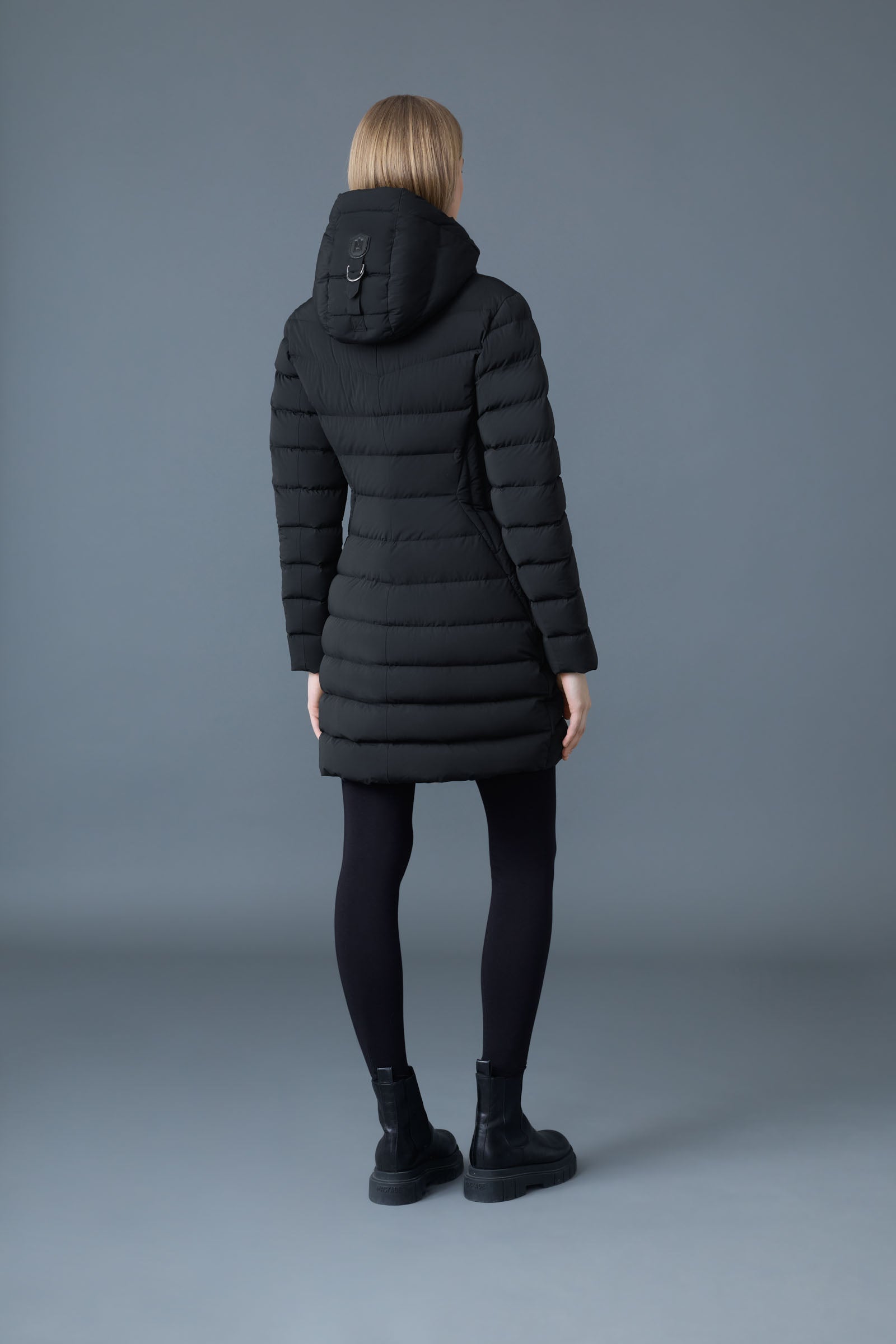 Farren, Agile-360 down coat with removable hood for ladies