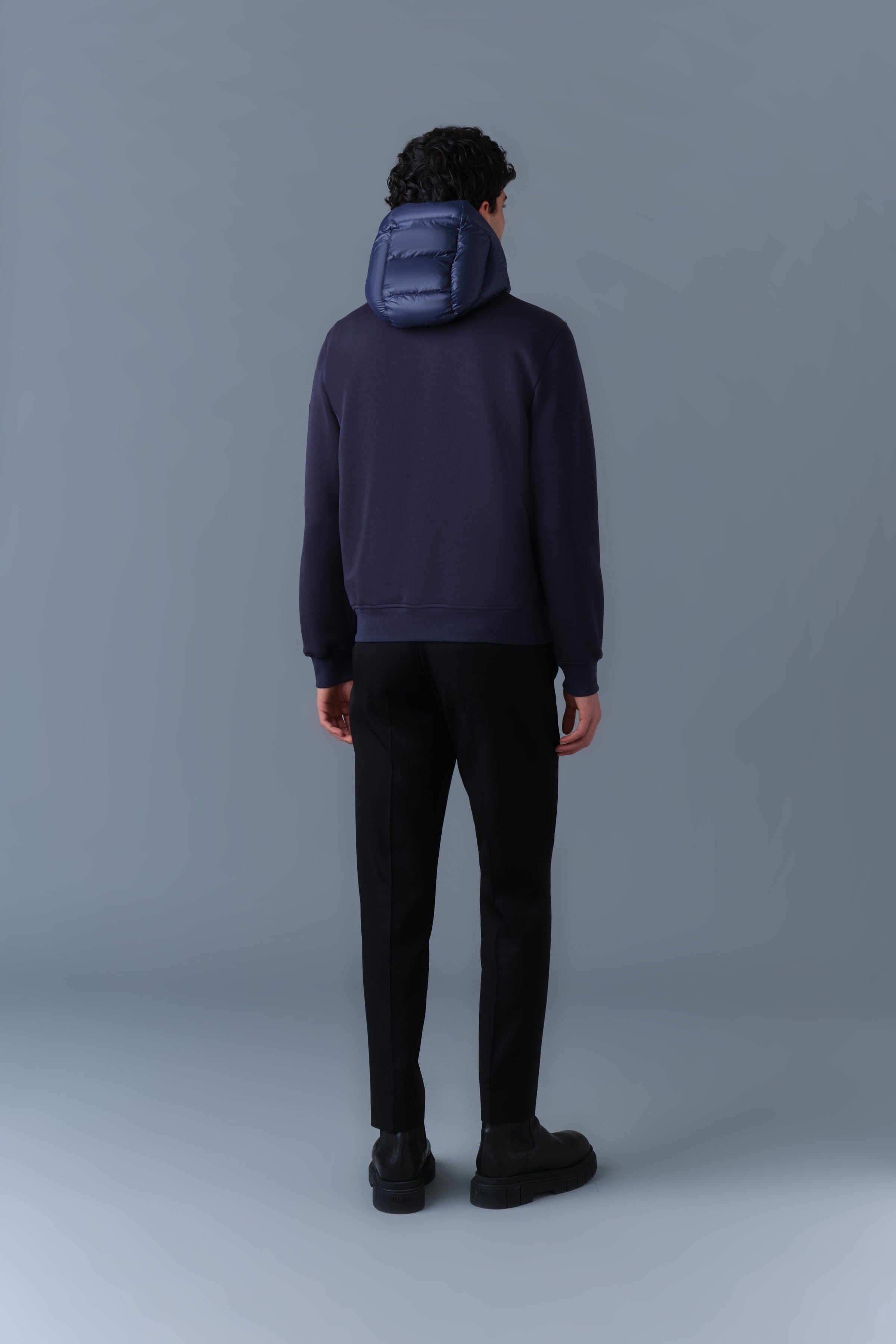 FRANK-R Hybrid jacket with hood for Men | Mackage® US