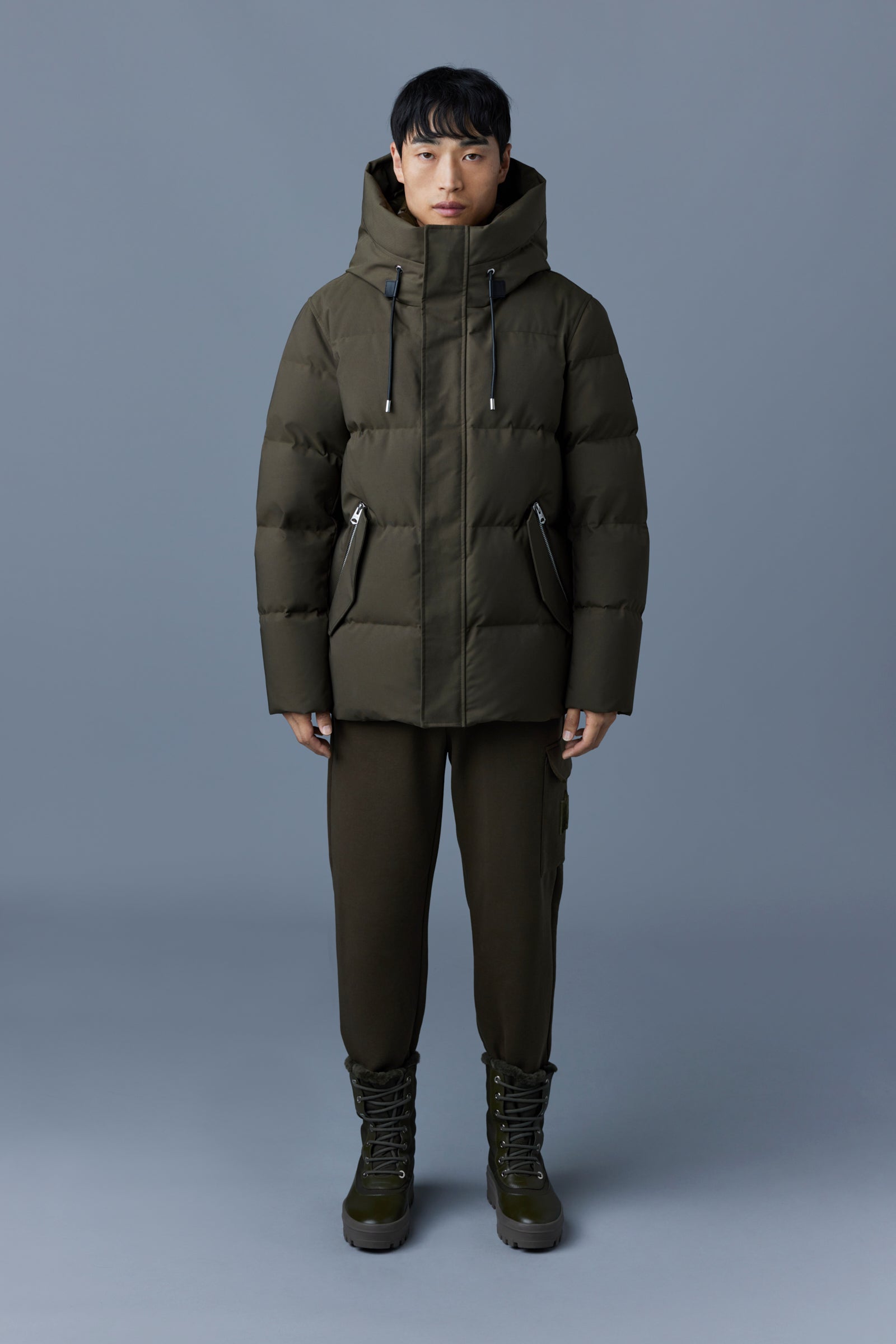 GRAYDON 2-in-1 Nordic Tech heavy Down jacket for Men | Mackage® US