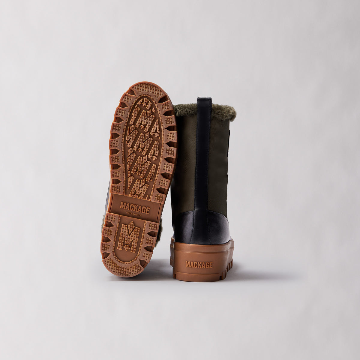 Mens shearling lined outlet winter boots