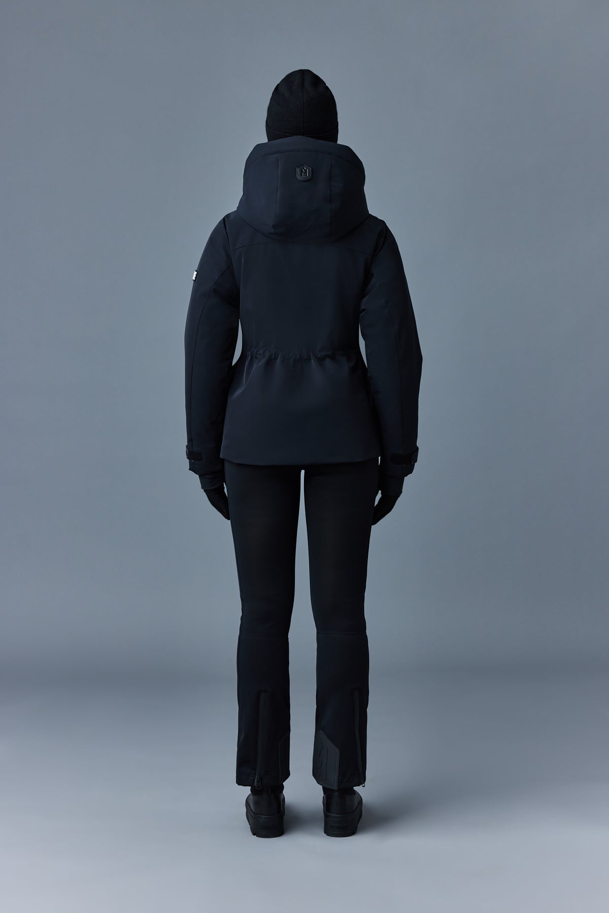 Iclyn, Medium down ski jacket with removable hood for ladies