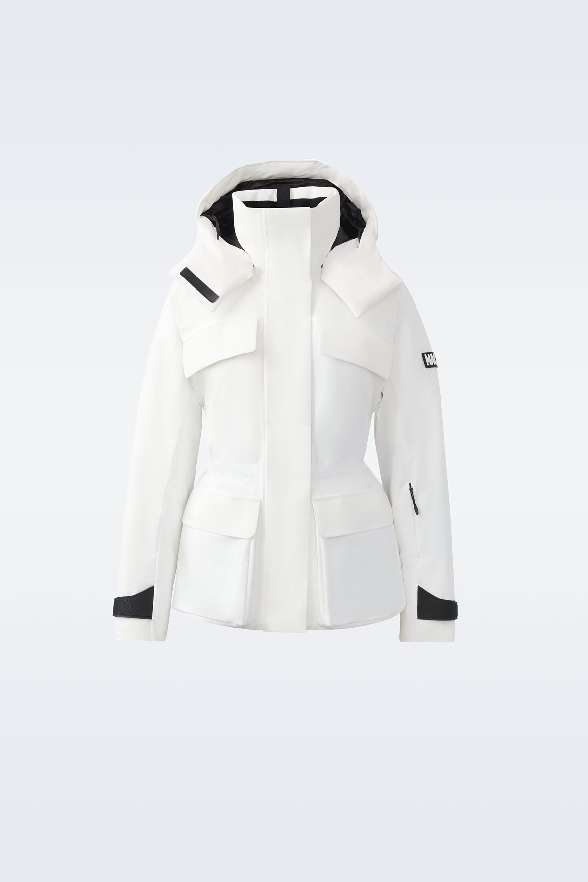 Iclyn, Medium down ski jacket with removable hood for ladies