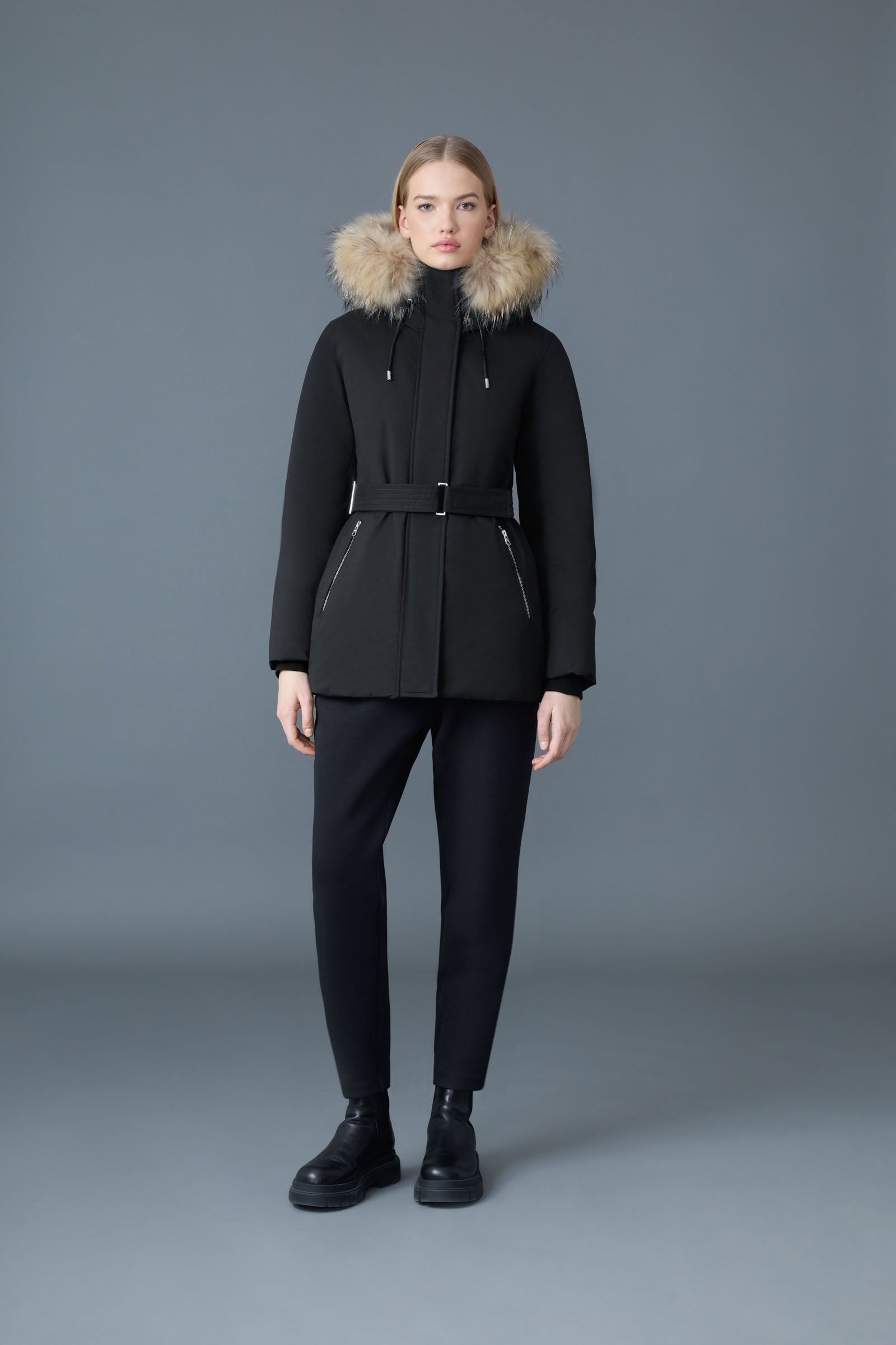 JENI-F 2-in-1 Down parka - removable bib & fur for Women | Mackage® US
