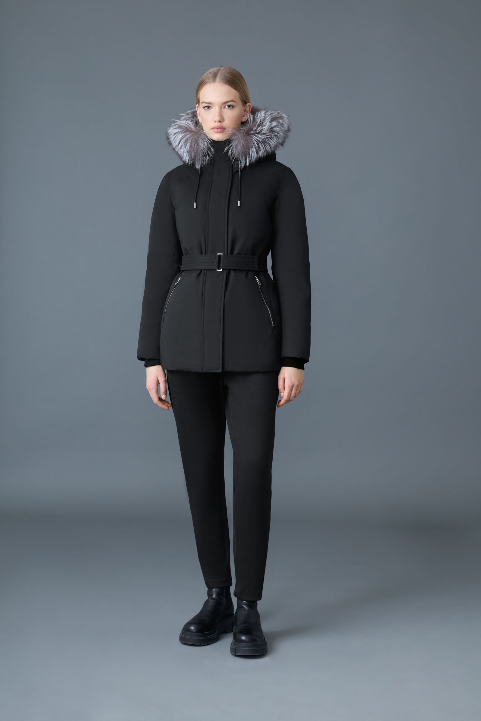 【HYKE】MACKINAW COAT BLACK 1 Filson Mackinaw Wool Cruiser Jacket Dark Navy, iconic Cruiser