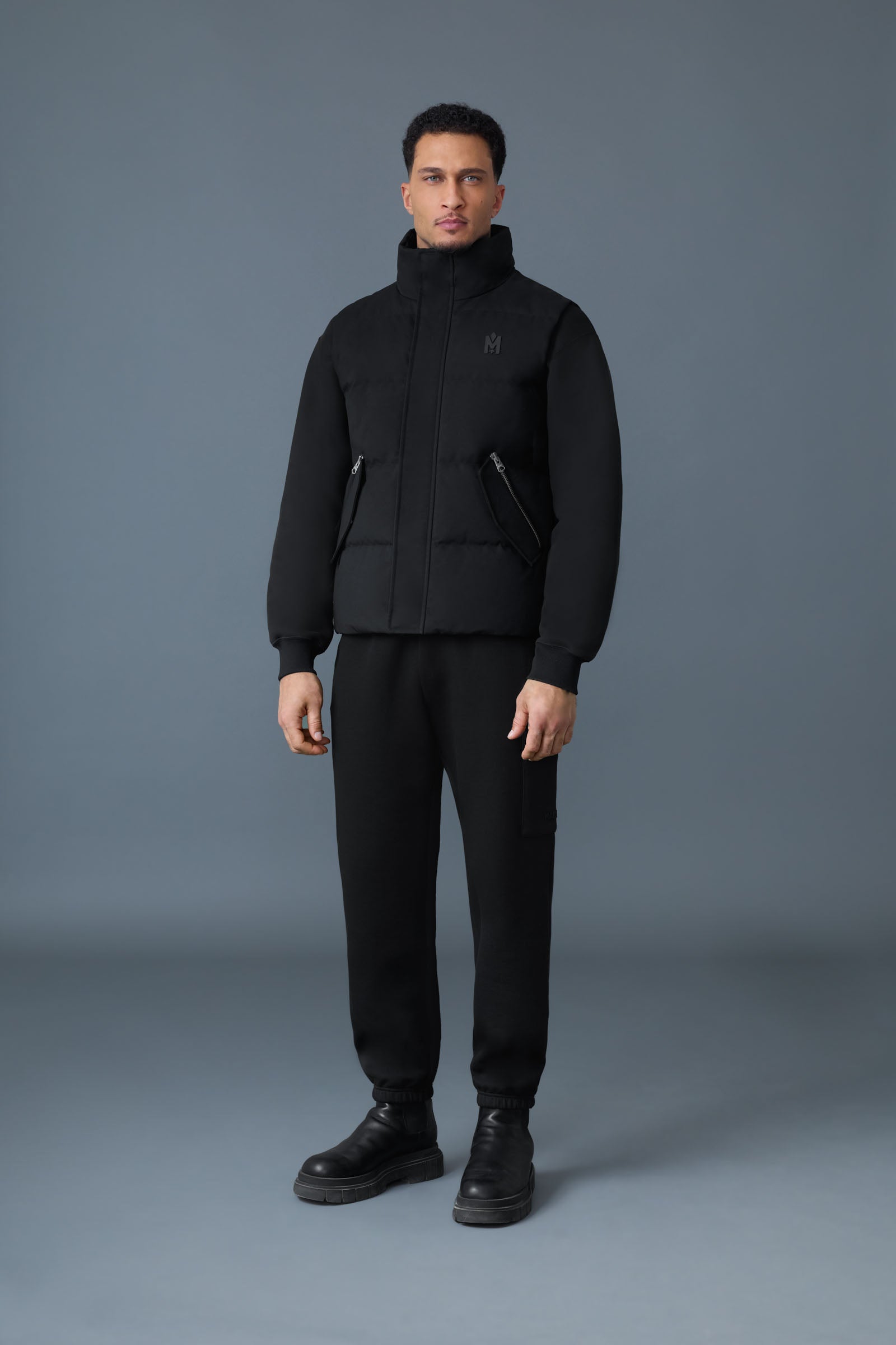 OHGA MOKE VEST ブラック OHGA モケベスト ブラック OHGA MOKE VEST モケベスト ブラック