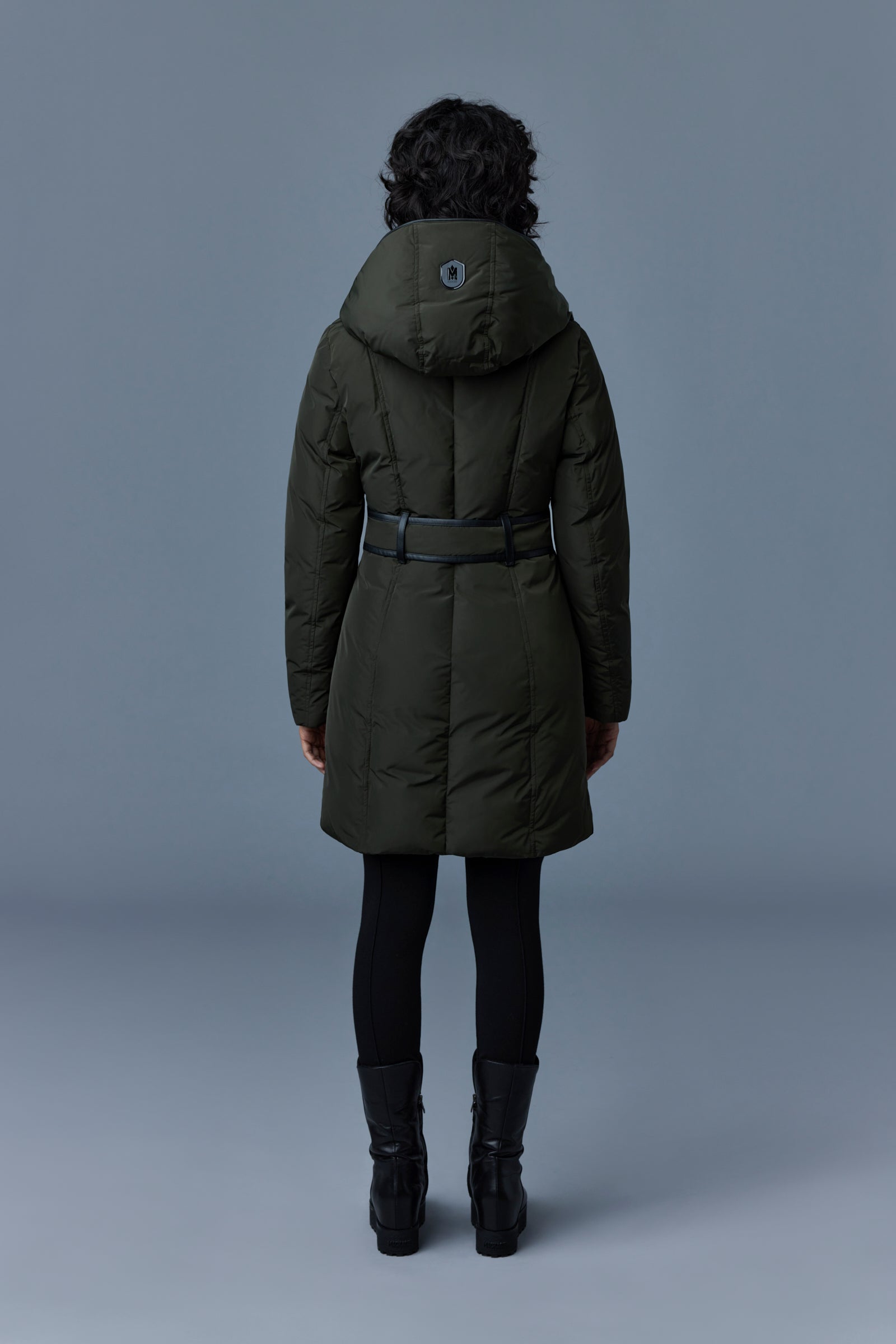マッカージュXS KAY-NFR Kay-NFR, Down coat with Signature Mackage Collar for ladies