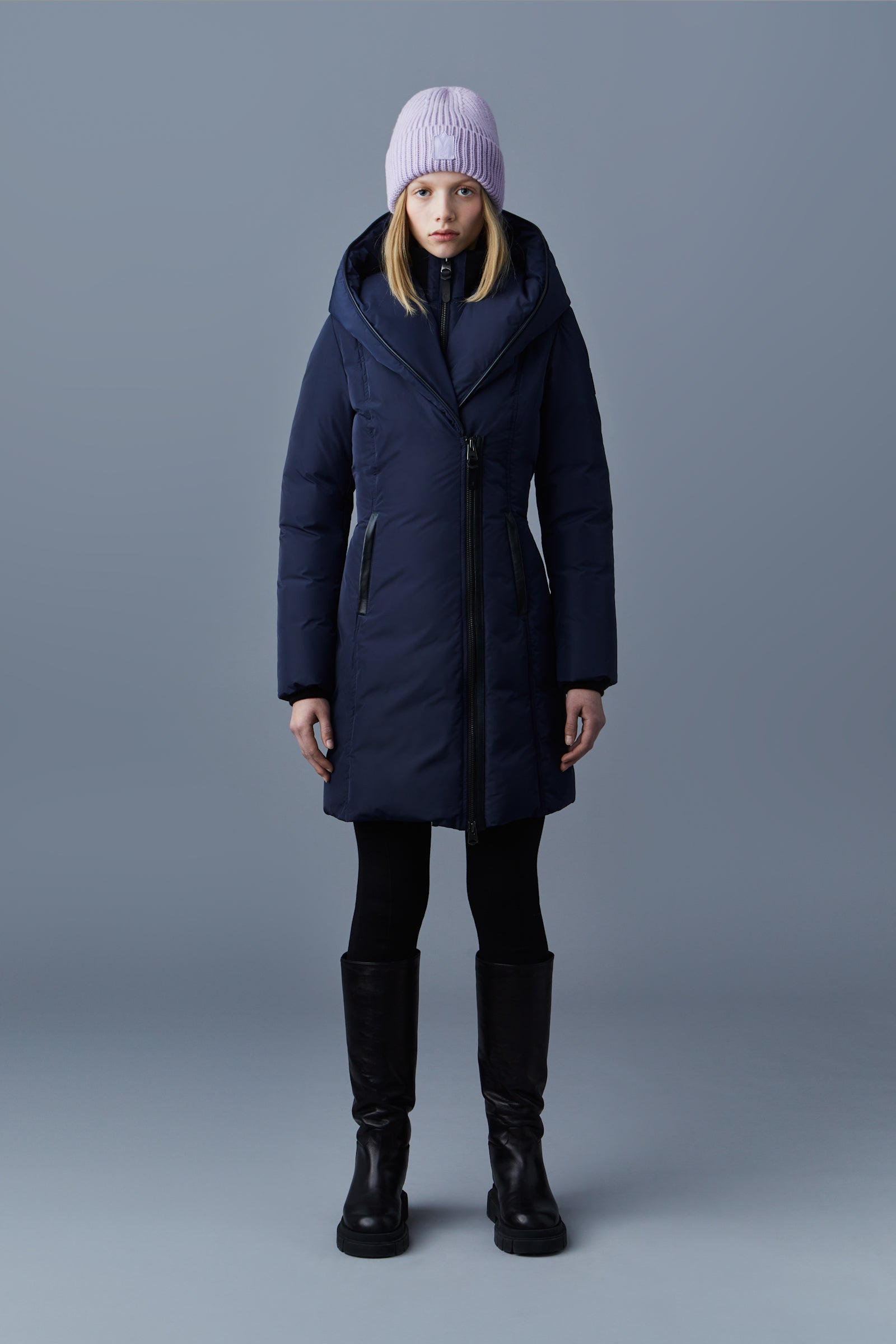 マッカージュ  Mackage　KAY-NFR Kay-NFR, Down coat with Signature Mackage Collar for ladies