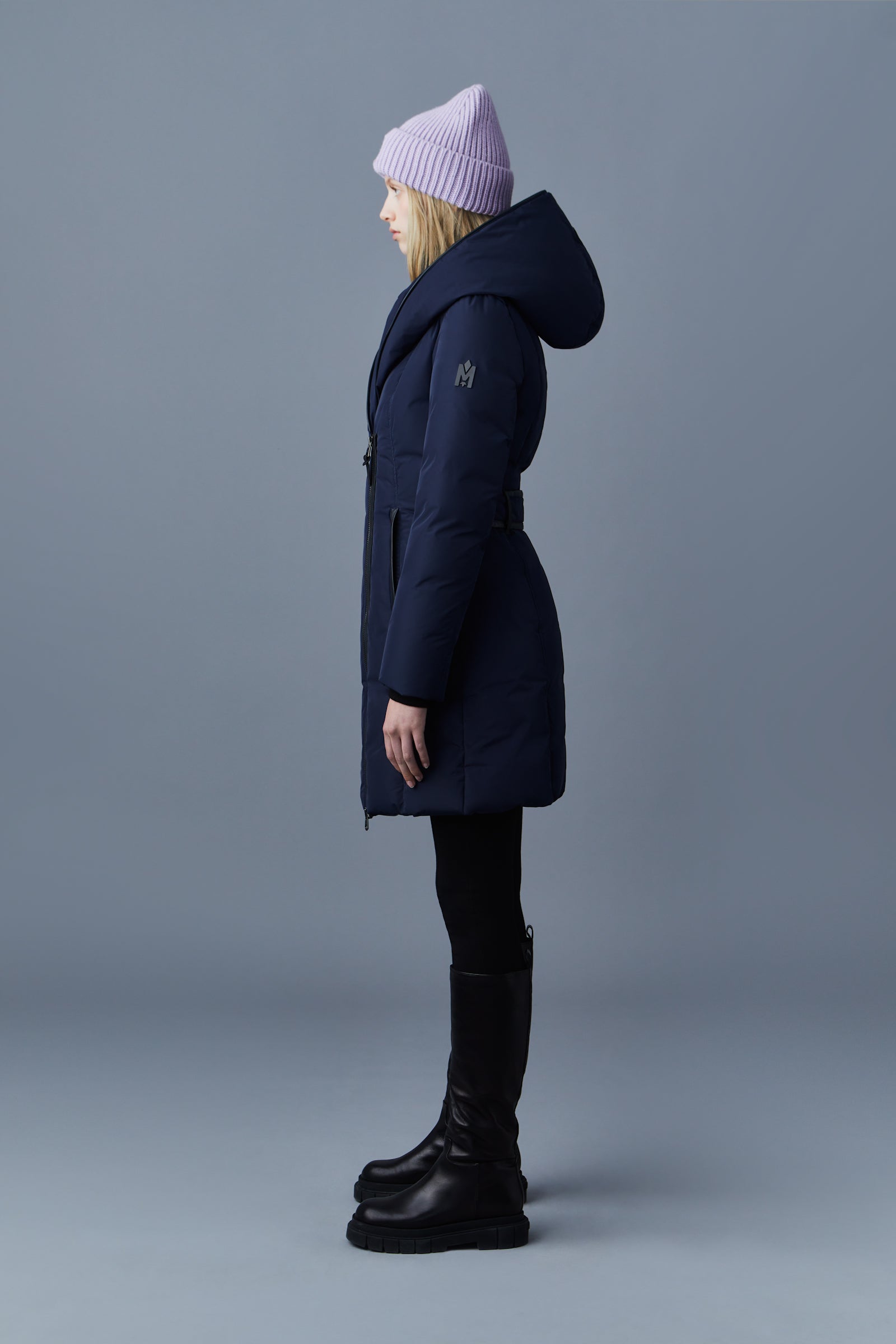 マッカージュXS KAY-NFR Kay-NFR, Down coat with Signature Mackage Collar for ladies