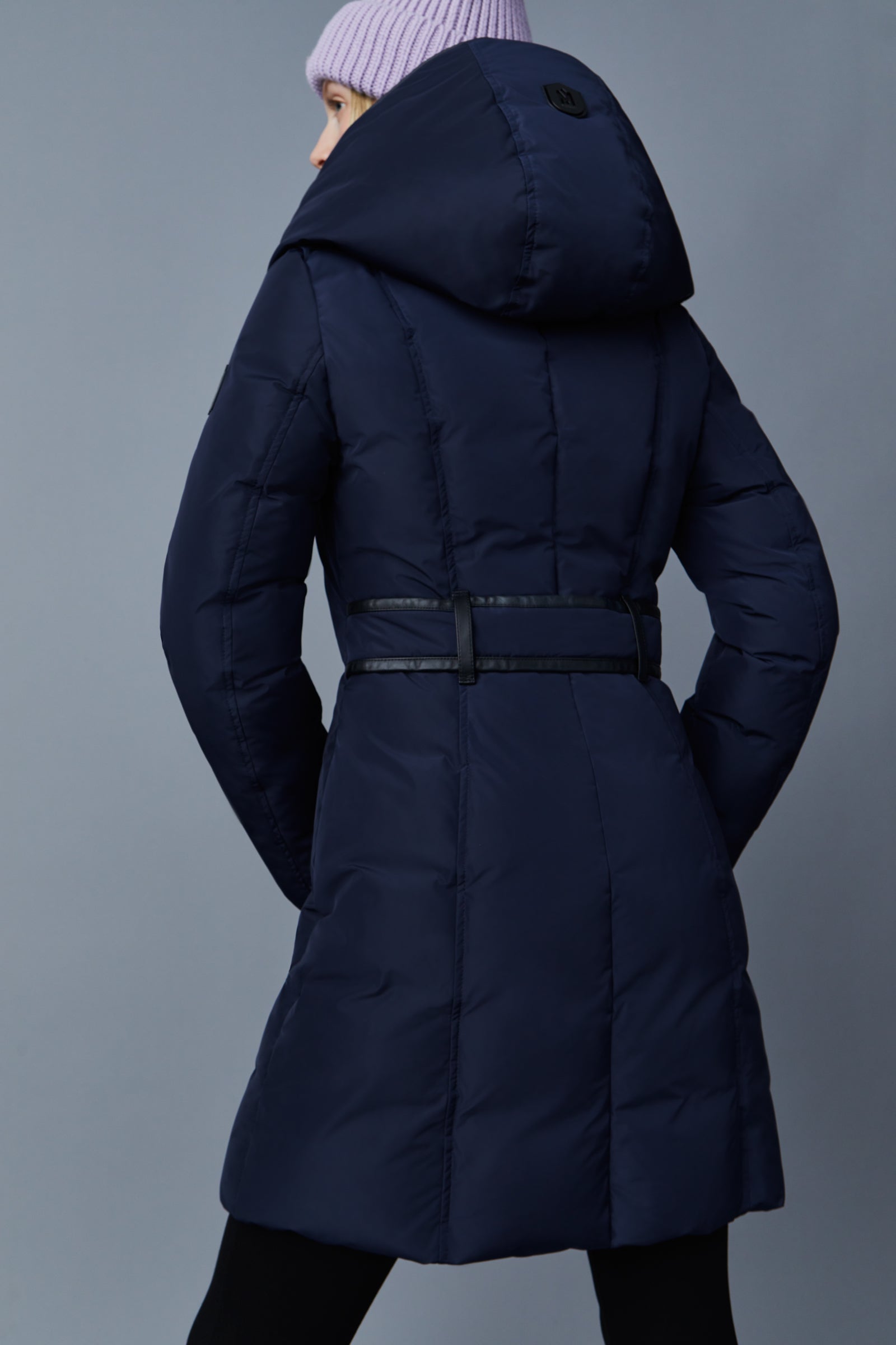 マッカージュXS KAY-NFR Kay-NFR, Down coat with Signature Mackage Collar for ladies