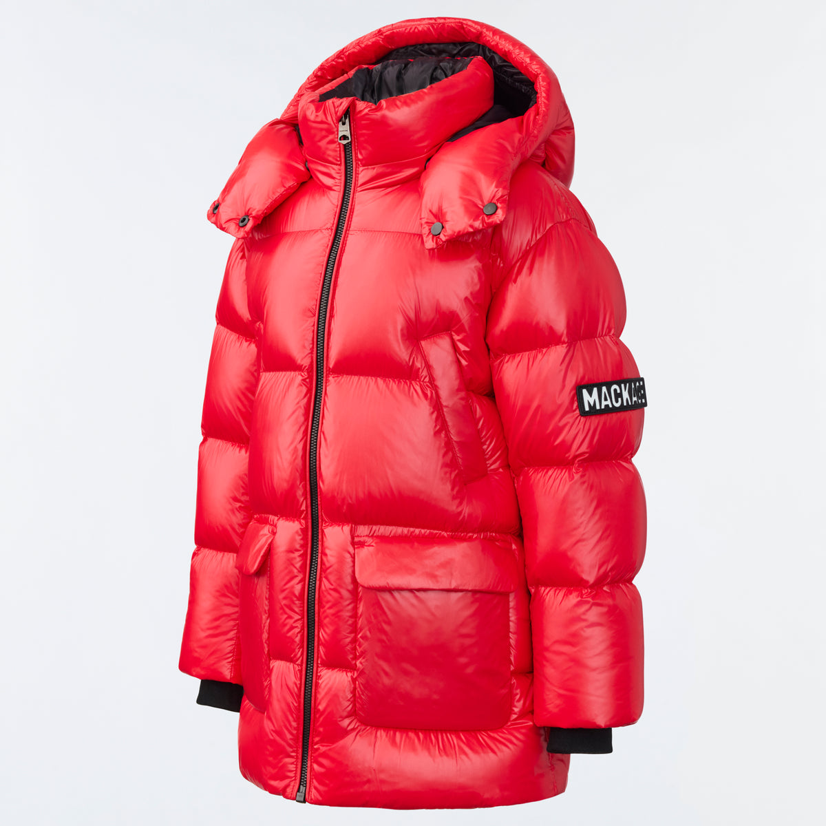Red mackage coat cheap
