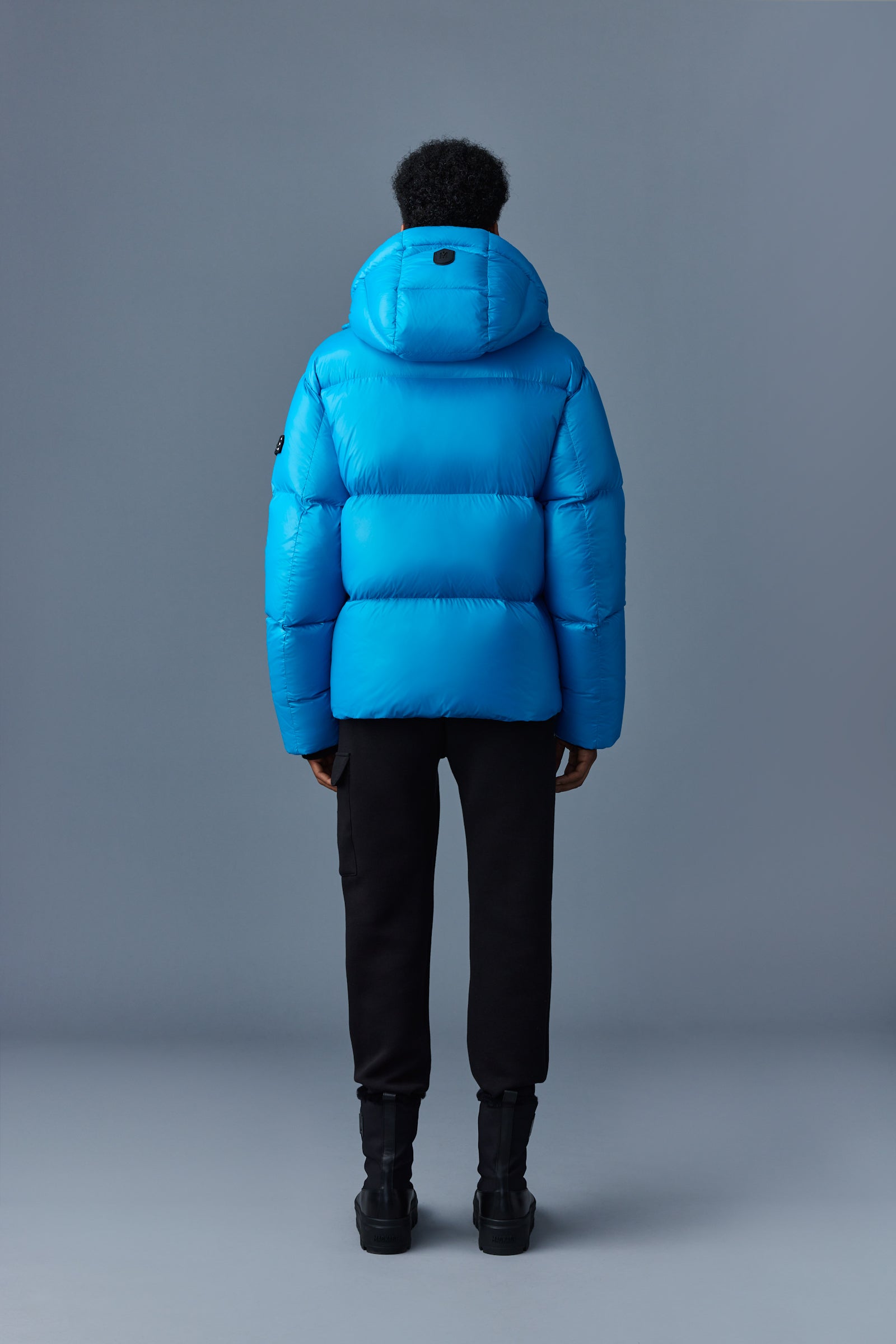 ジャケット・アウター mackage Kent, Lustrous down jacket with hood for men | Mackage® US