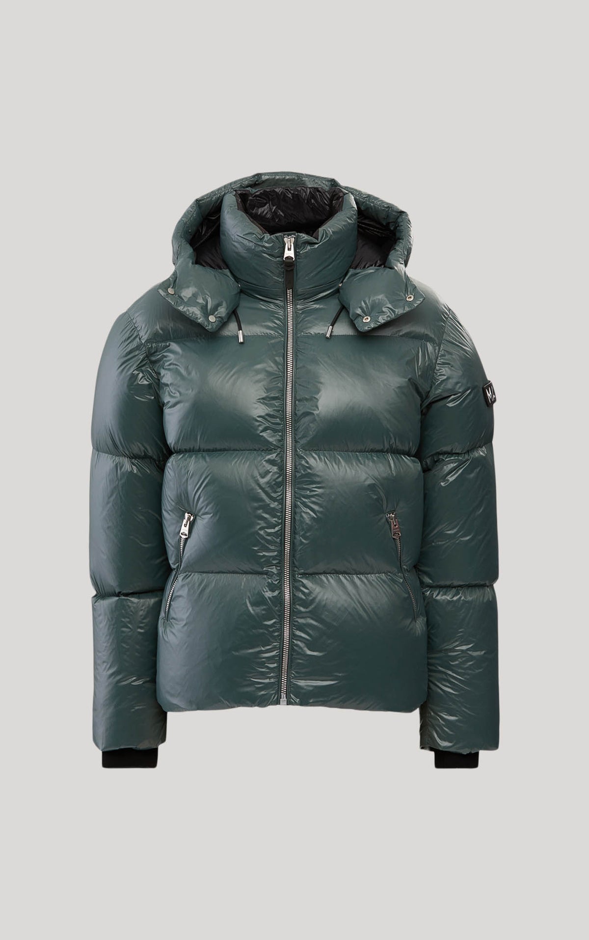 Kent, Lustrous light down jacket with hood for men | Mackage® US