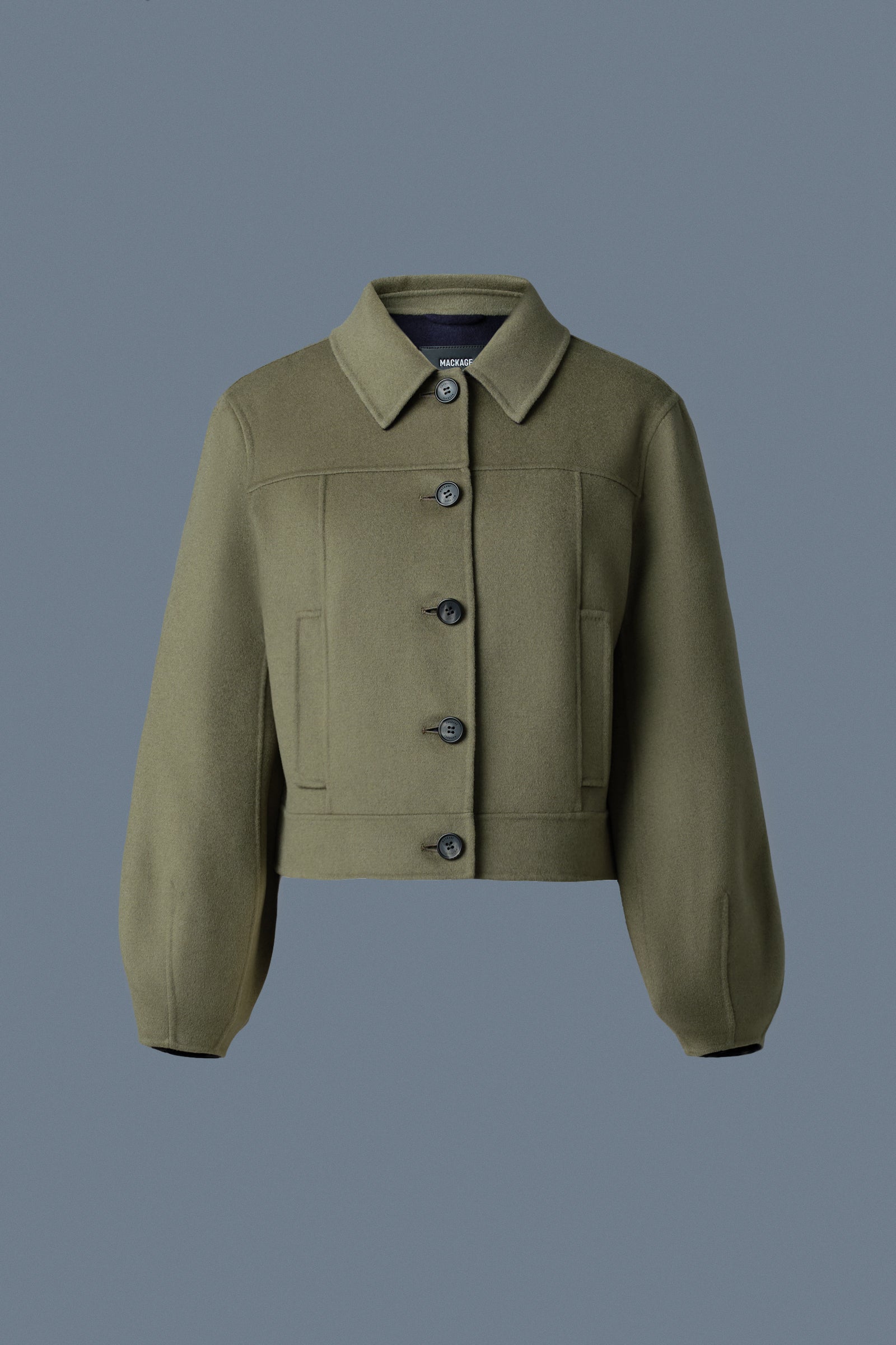 【関税・送料込】MACKAGE ラリ ダブルフェイス ウールジャケット Lali, Double-Face wool short jacket | Mackage® US