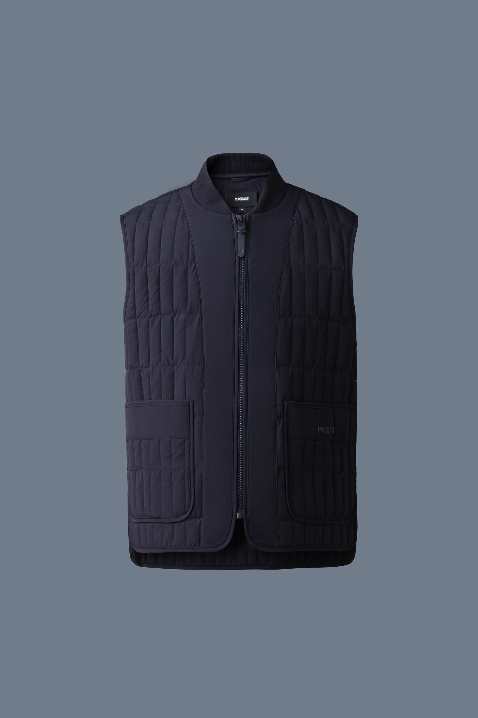 Levi, Light down vertical quilted vest | Mackage® US