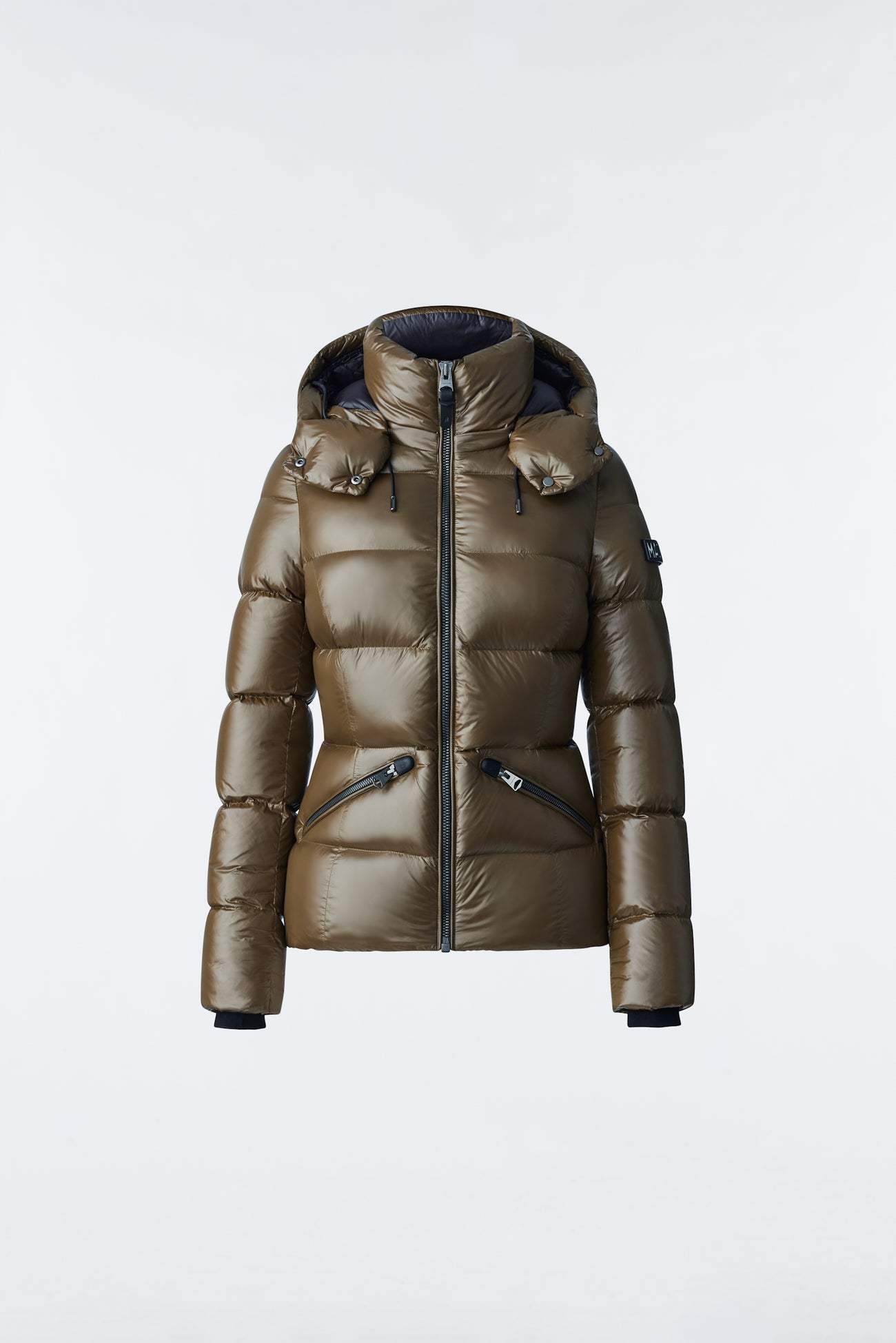 Madalyn, Lustrous light down jacket with hood for ladies Mackage® US