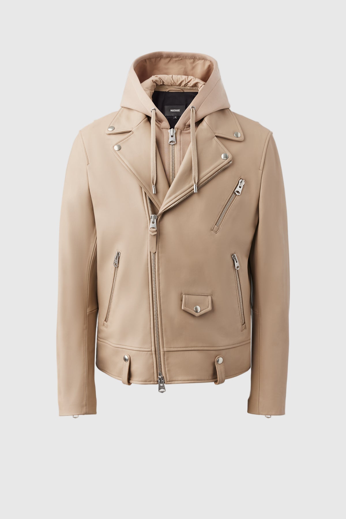 Magnus-Cn, 2-in-1 leather biker jacket | Mackage® US