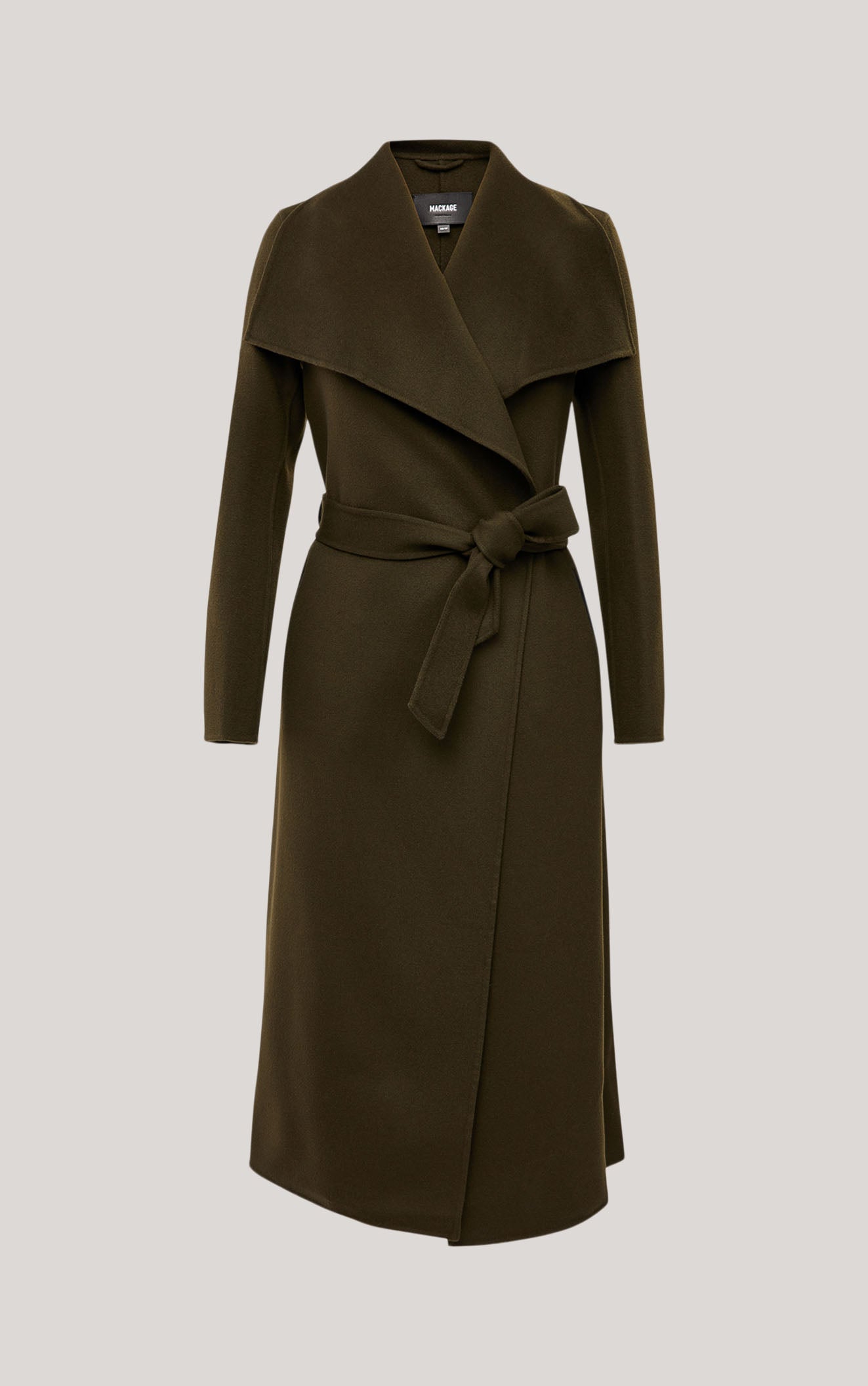 MAI-CN Double-face wool wrap coat for Women | Mackage US