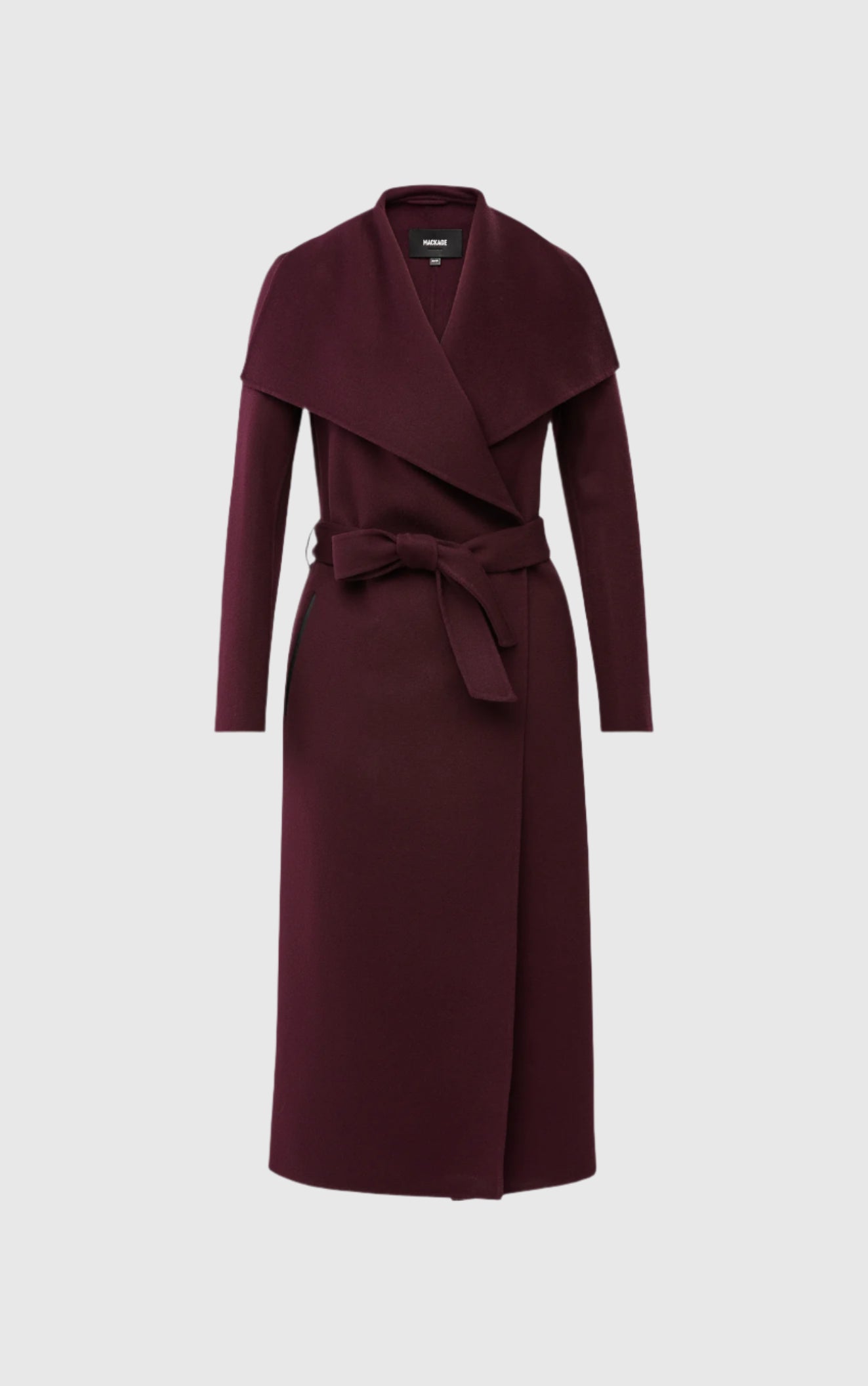 MAI-CN Double-face wool wrap coat for Women | Mackage US