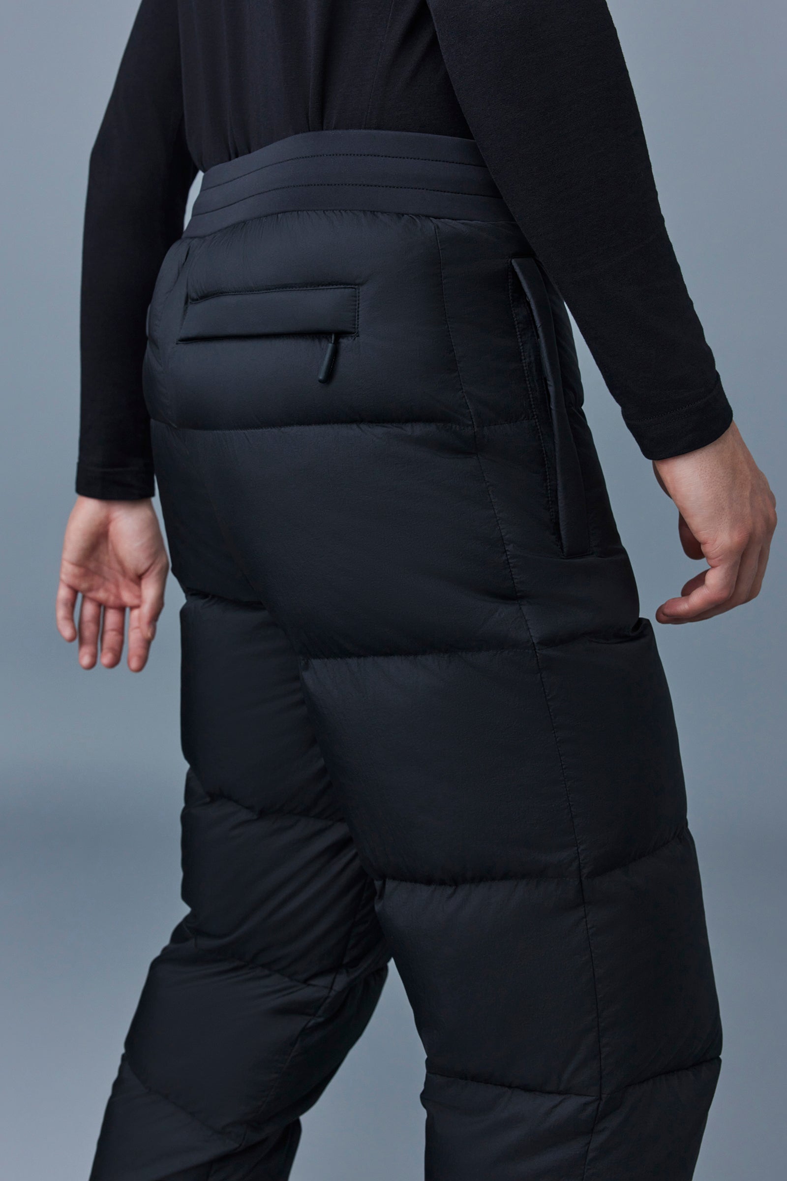 Nelson, Down quilted ski pants for men