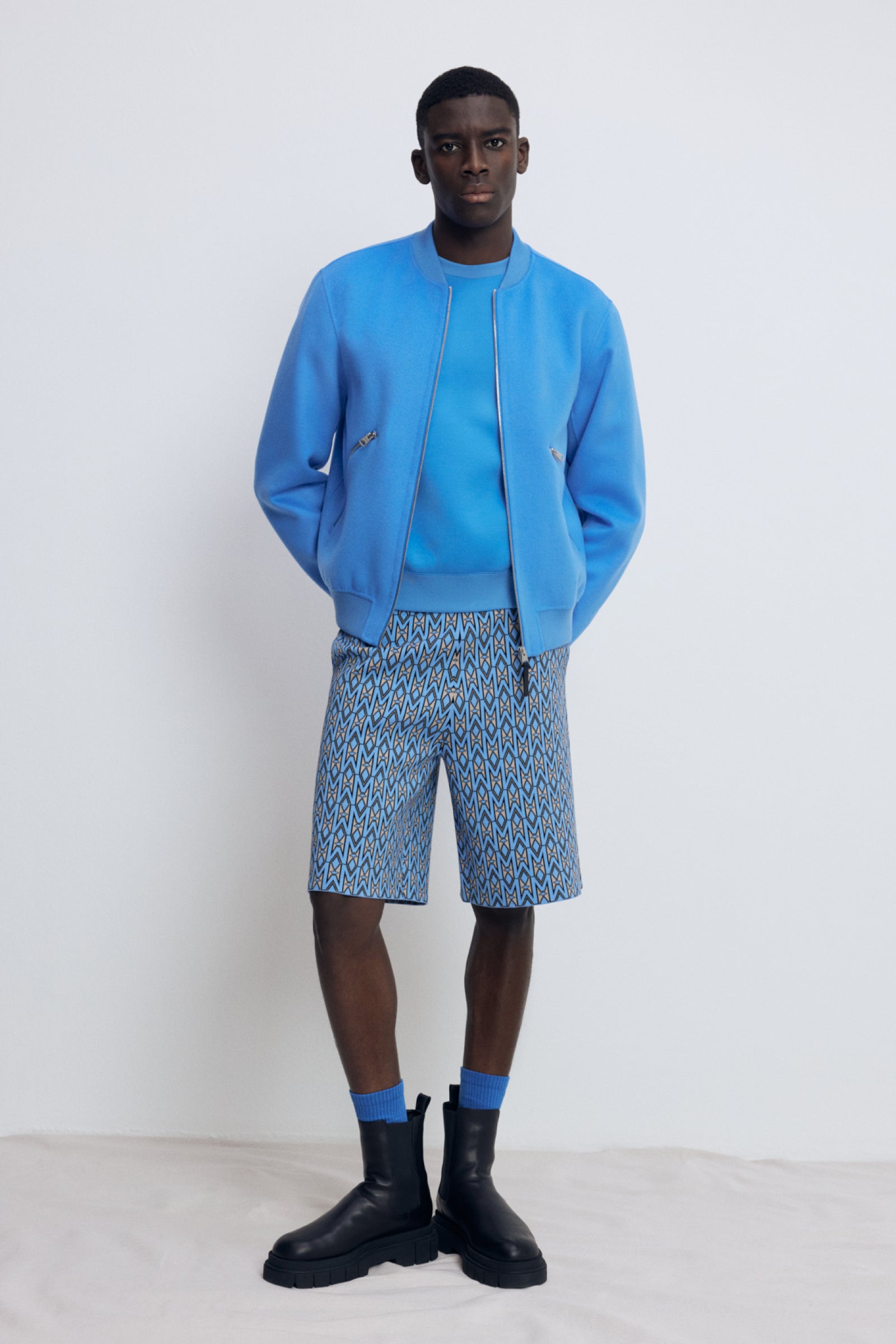 Ramone-W, Double-Face wool bomber jacket | Mackage® US