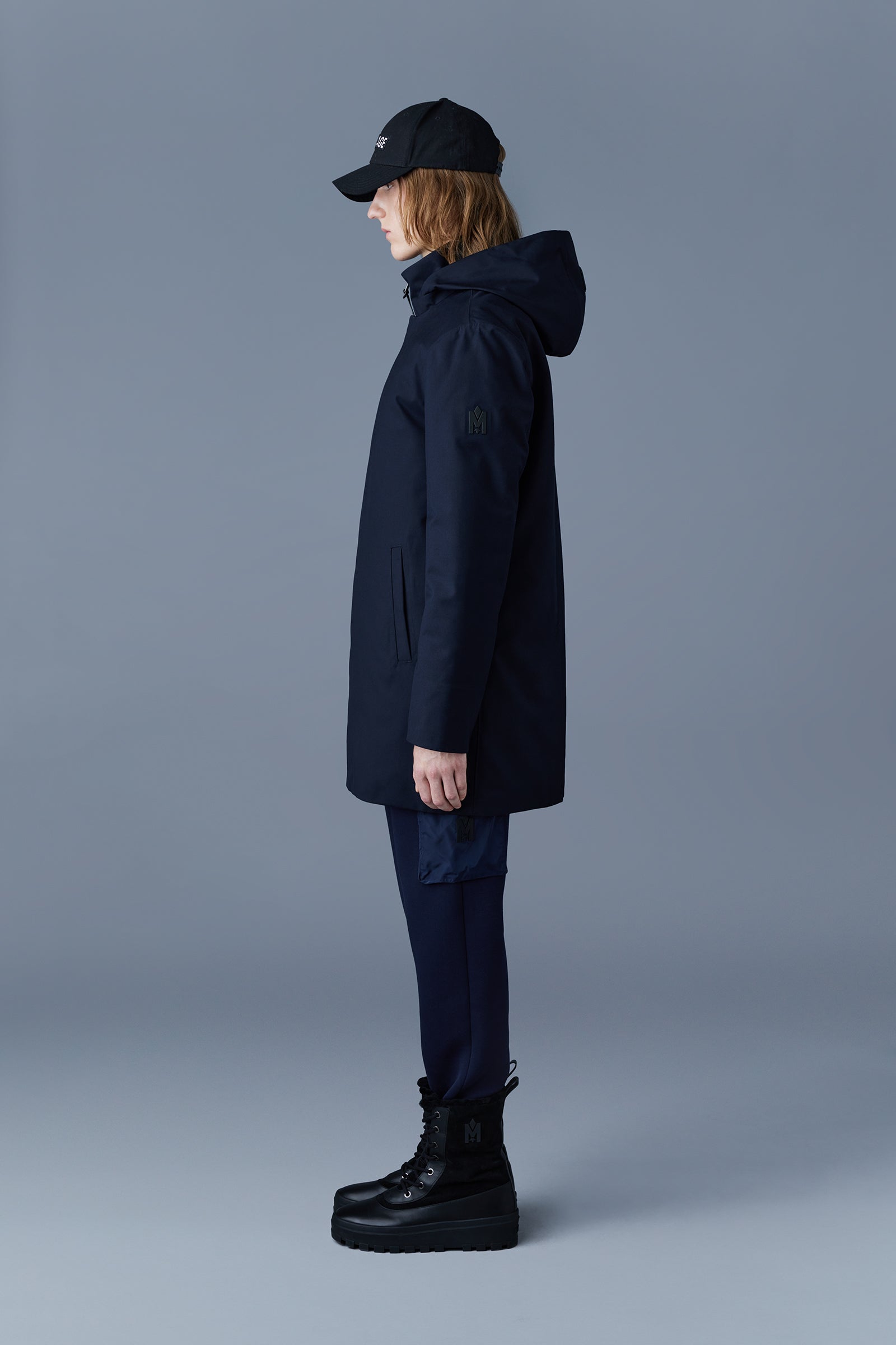 Roland 2-in-1 down parka with hood for men | Mackage® US