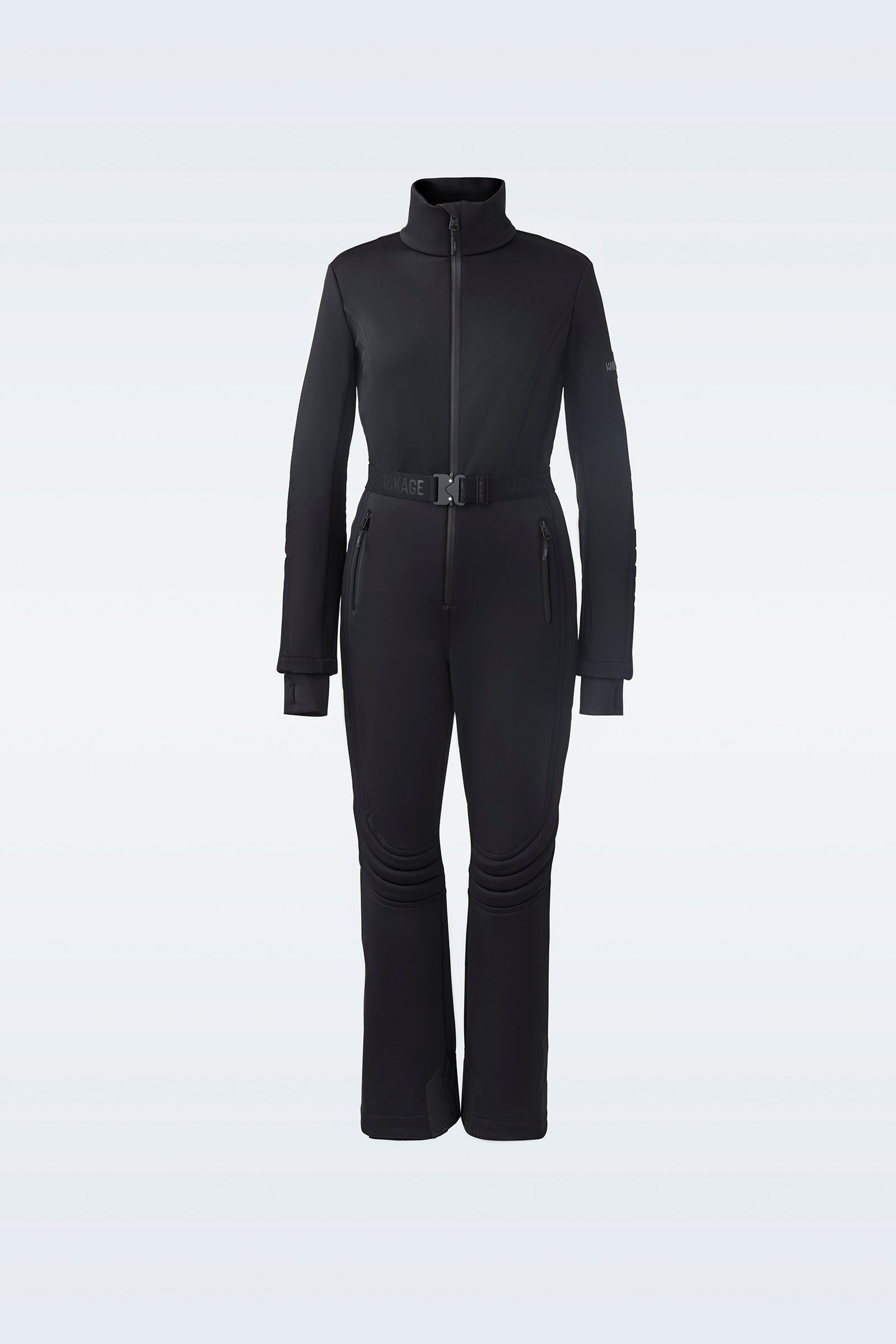 Shawna, Techno fleece ski suit with articulated sleeves and knees for  ladies | Mackage® US | Shirts