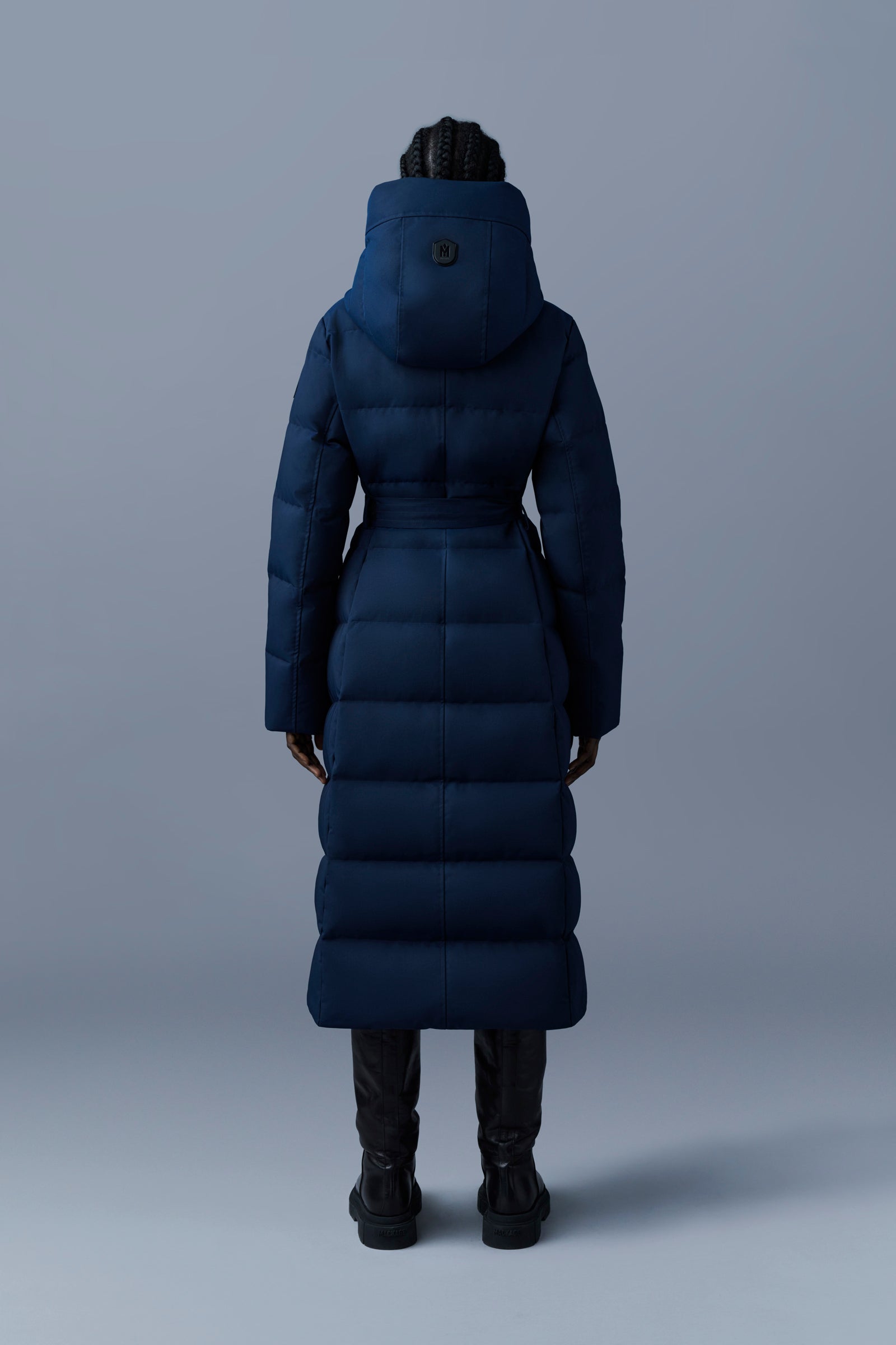 Shyla, 2-in-1 down coat with removable bib for ladies