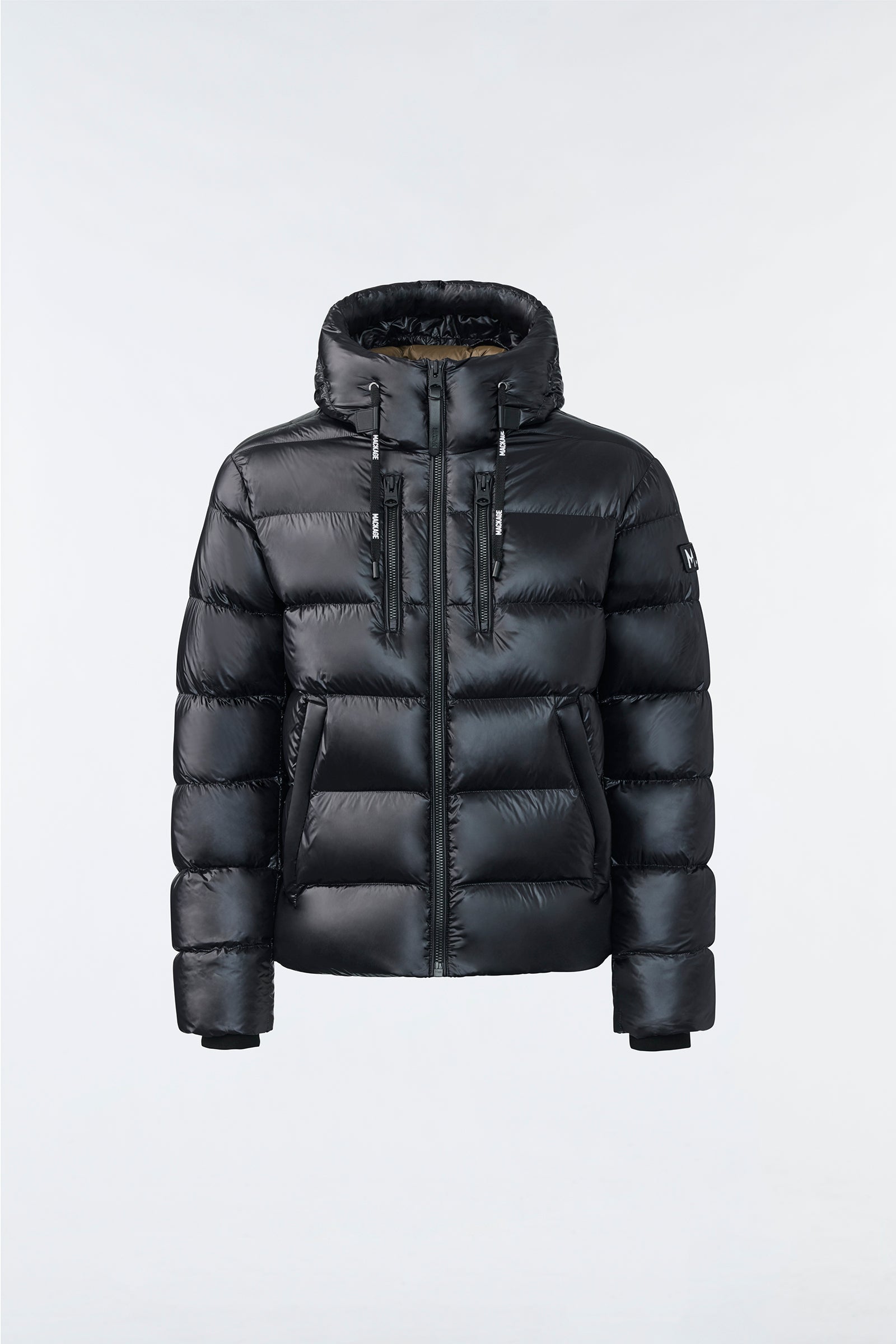 Catena Tak Eve Victor, Lustrous light down jacket with hood for men | Mackage® US